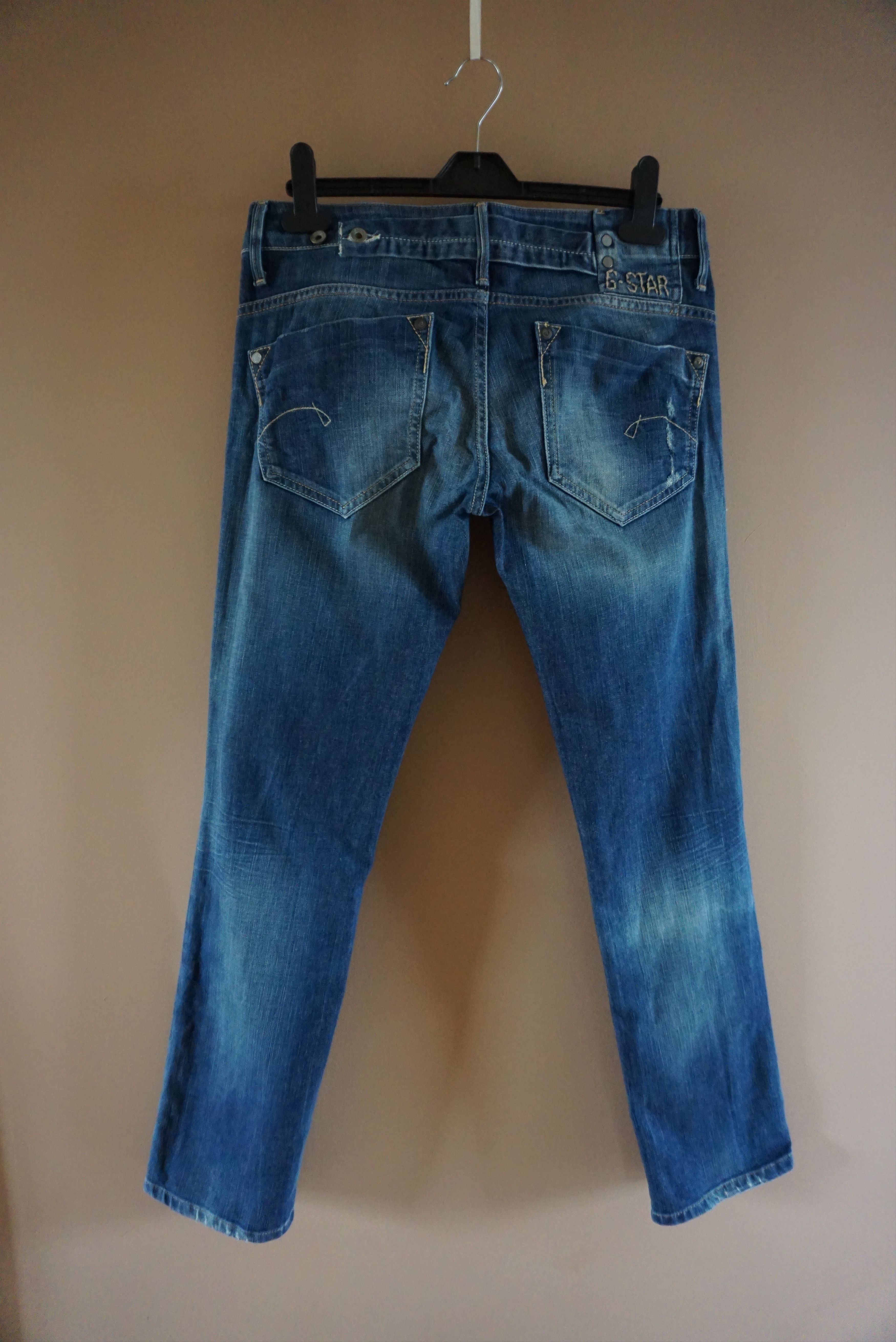 G-Star G-Star Raw jeans 30/32 Midge Straight WMN distressed denim Size 30" / US 8 / IT 44 - 22 Thumbnail