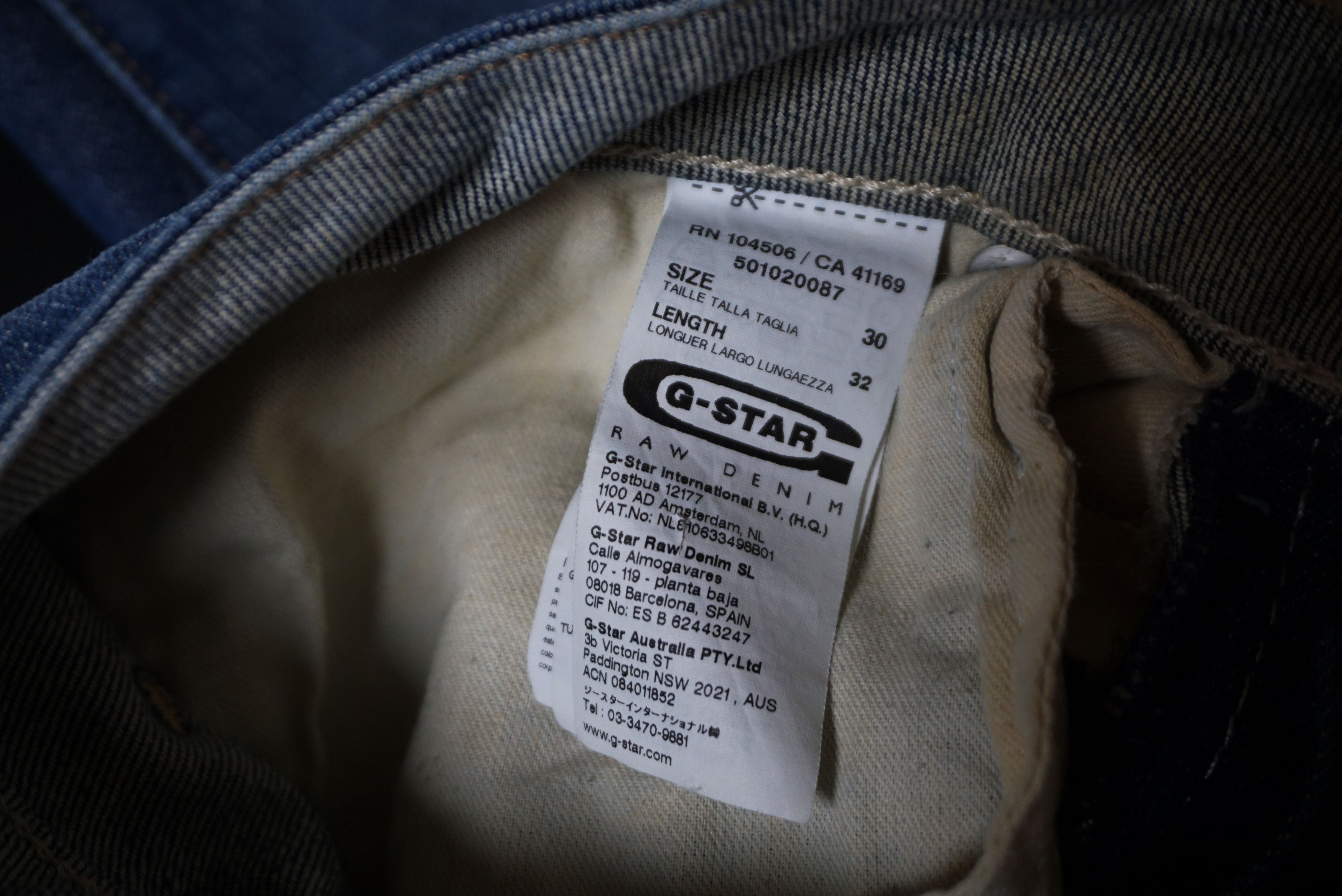 G-Star G-Star Raw jeans 30/32 Midge Straight WMN distressed denim Size 30" / US 8 / IT 44 - 9 Thumbnail