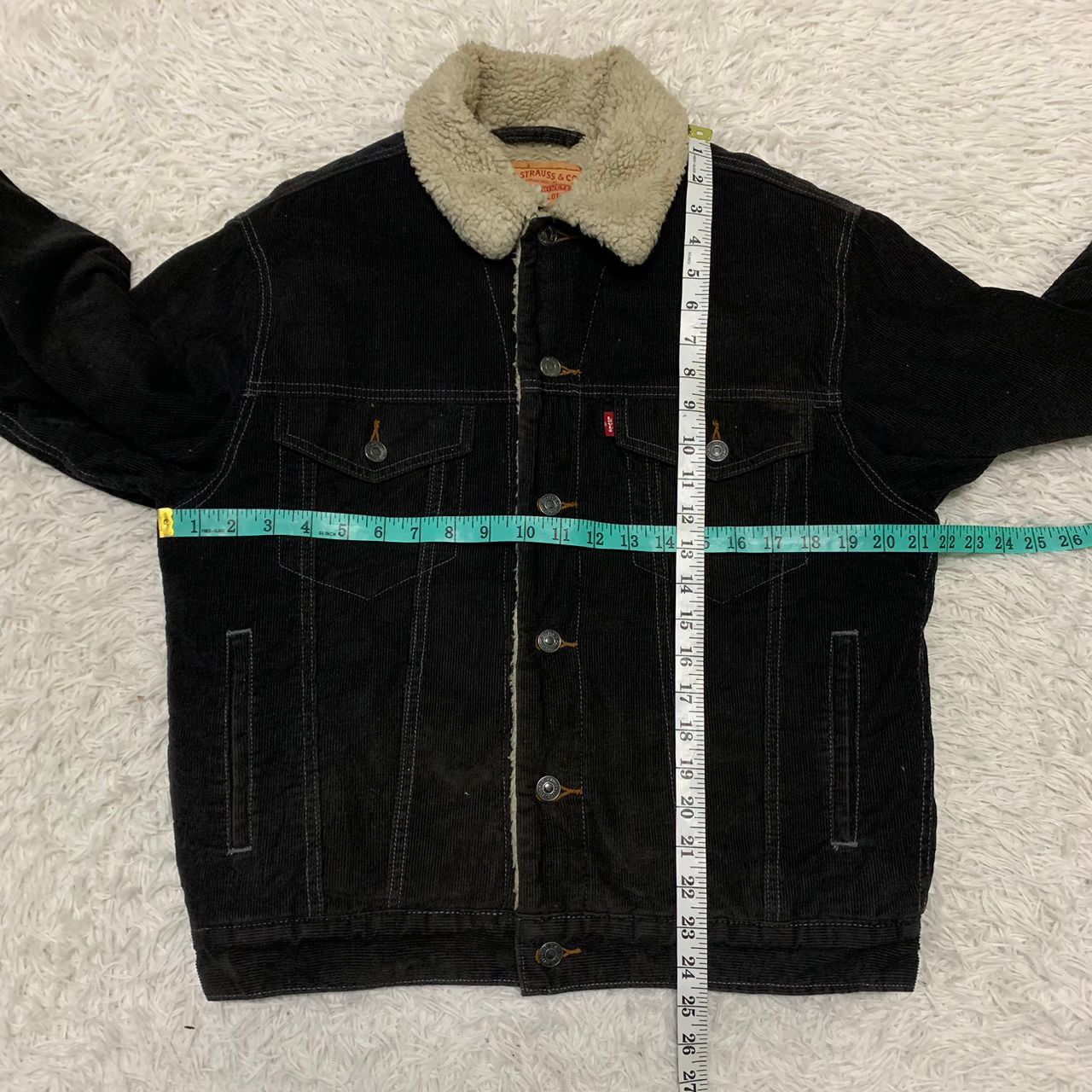 Levi's Levis 70520 Standard Trucker Sherpa Jacket Size US S / EU 44-46 / 1 - 5 Thumbnail