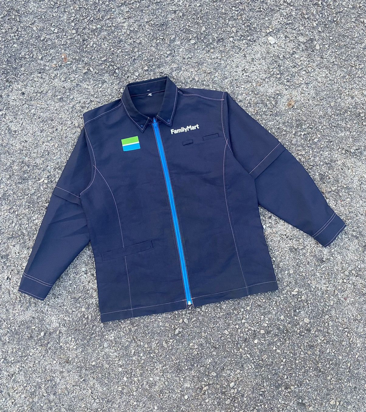 image of Workers Family Mart Worker Uniform in Dark Blue, Men's (Size Large)