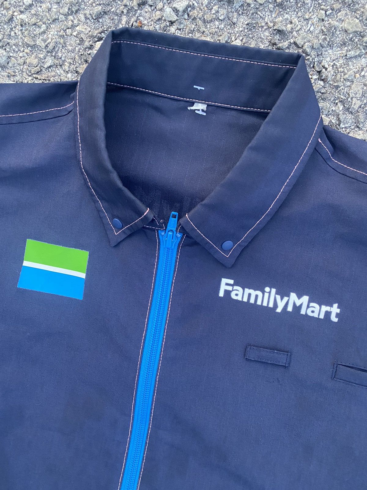 image of Workers Family Mart Worker Uniform in Dark Blue, Men's (Size Large)