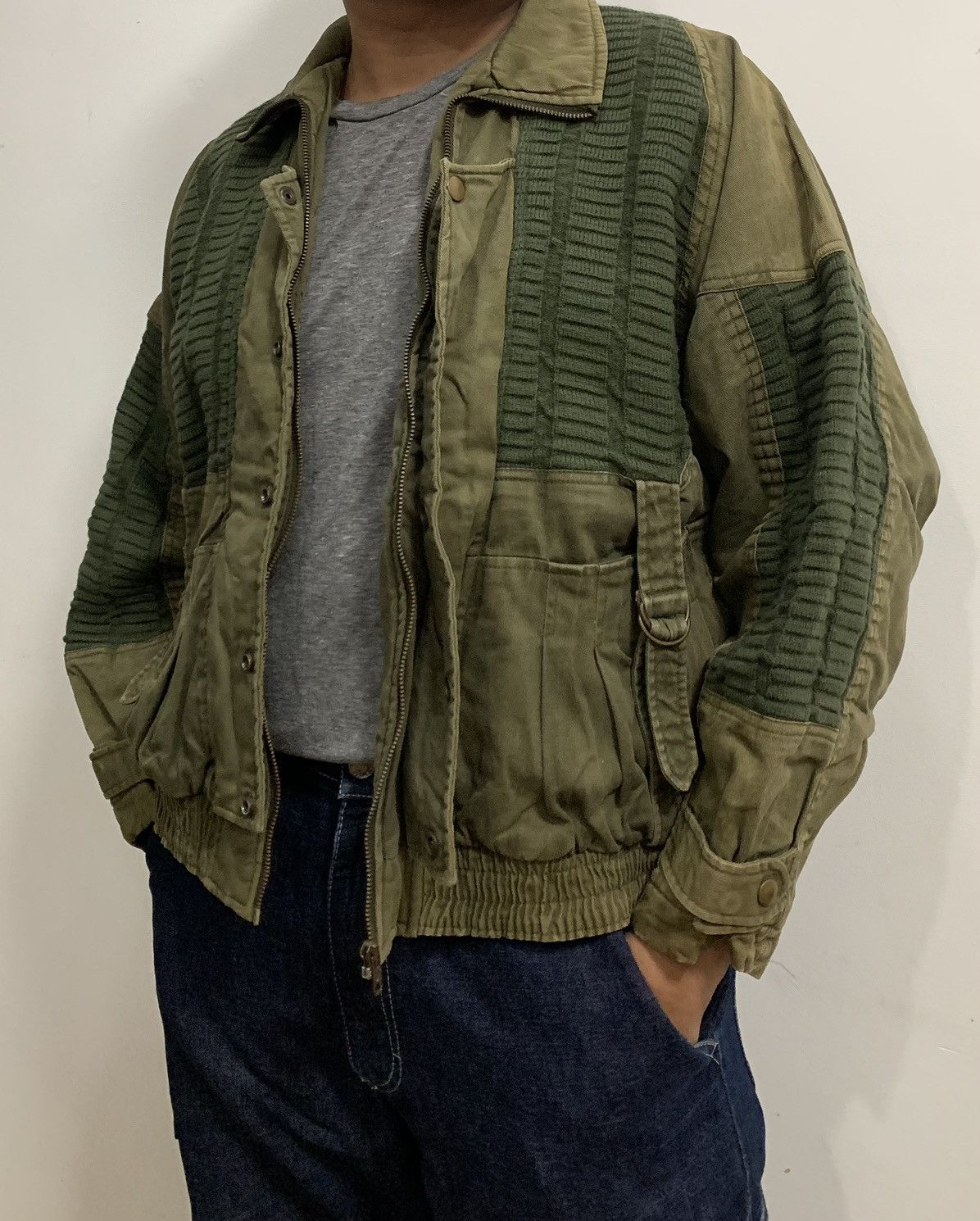 Japanese Brand × Vintage Silver Spoon Avant Garde inspired Issey Miyake Jacket Size US L / EU 52-54 / 3 - 20 Thumbnail