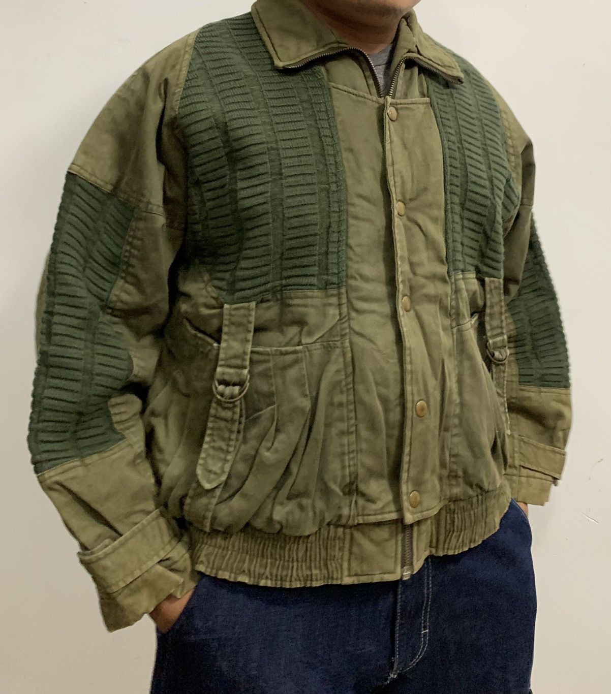 Japanese Brand × Vintage Silver Spoon Avant Garde inspired Issey Miyake Jacket Size US L / EU 52-54 / 3 - 2 Thumbnail