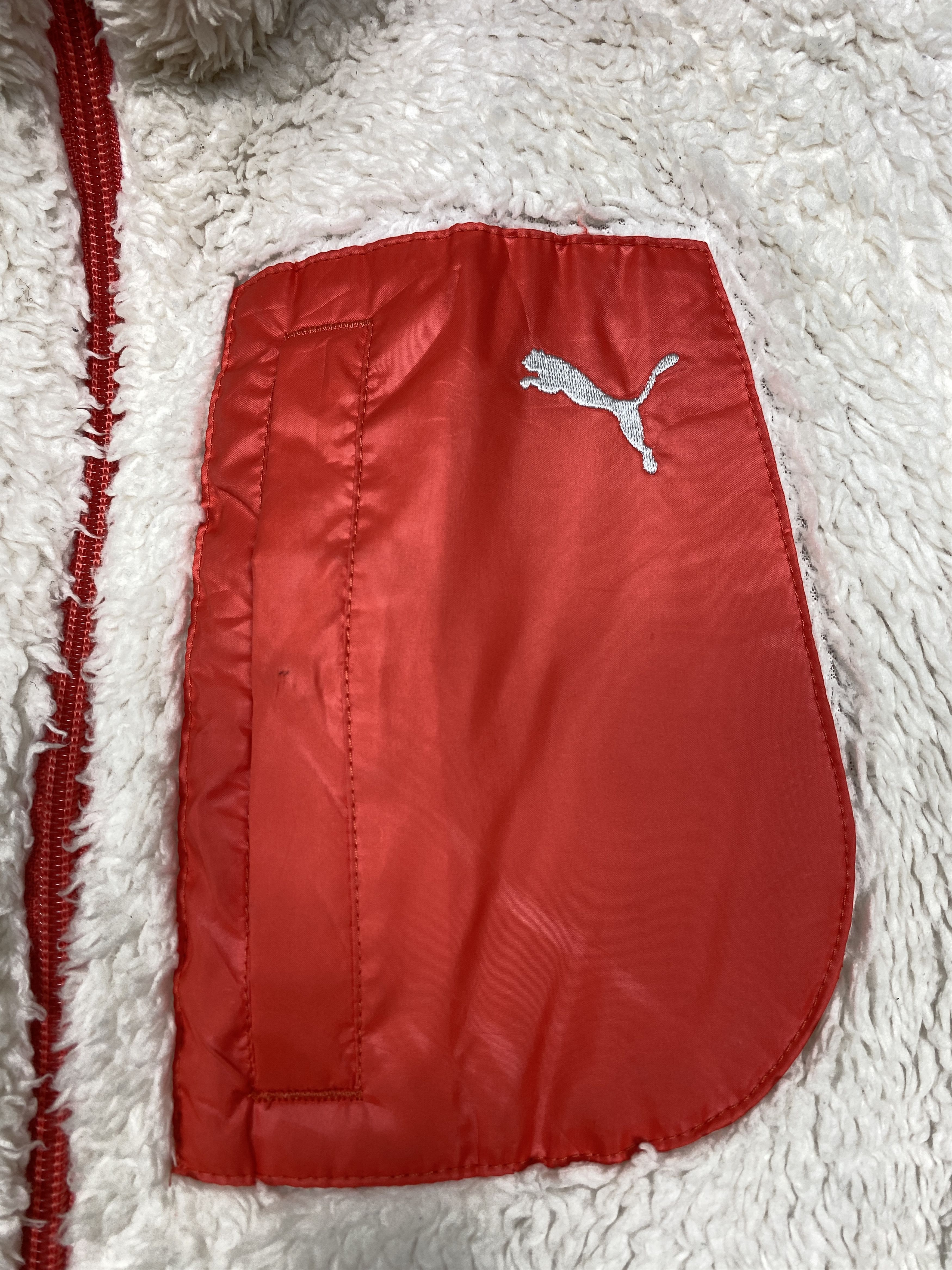Puma Vintage PUMA Hoodie Zip Up Reversible Sherpa Jacket Size US XL / EU 56 / 4 - 15 Thumbnail