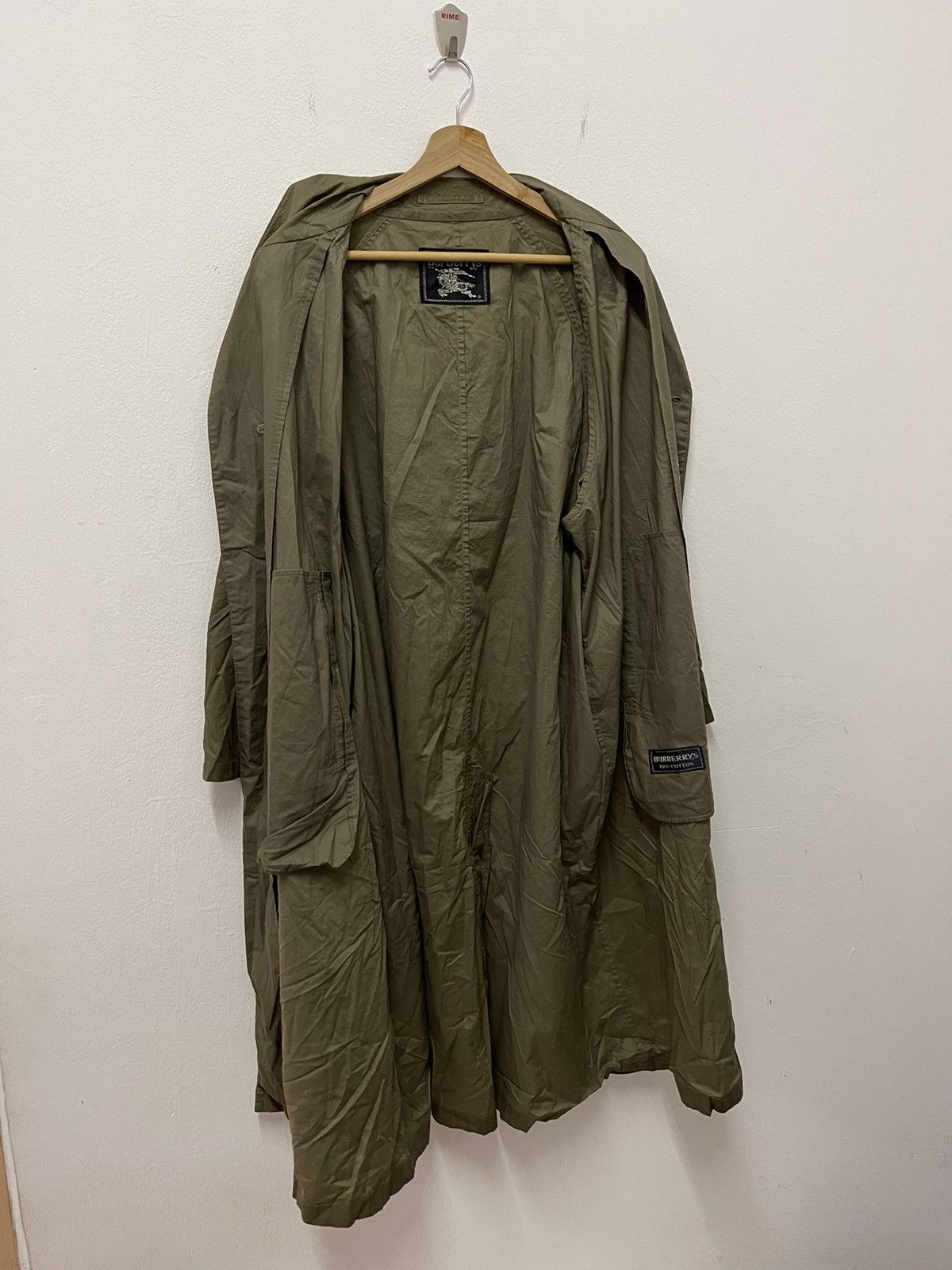 Burberry Prorsum × Vintage Vintage Burberrys Button Up Parkas Jacket Size US L / EU 52-54 / 3 - 6 Thumbnail