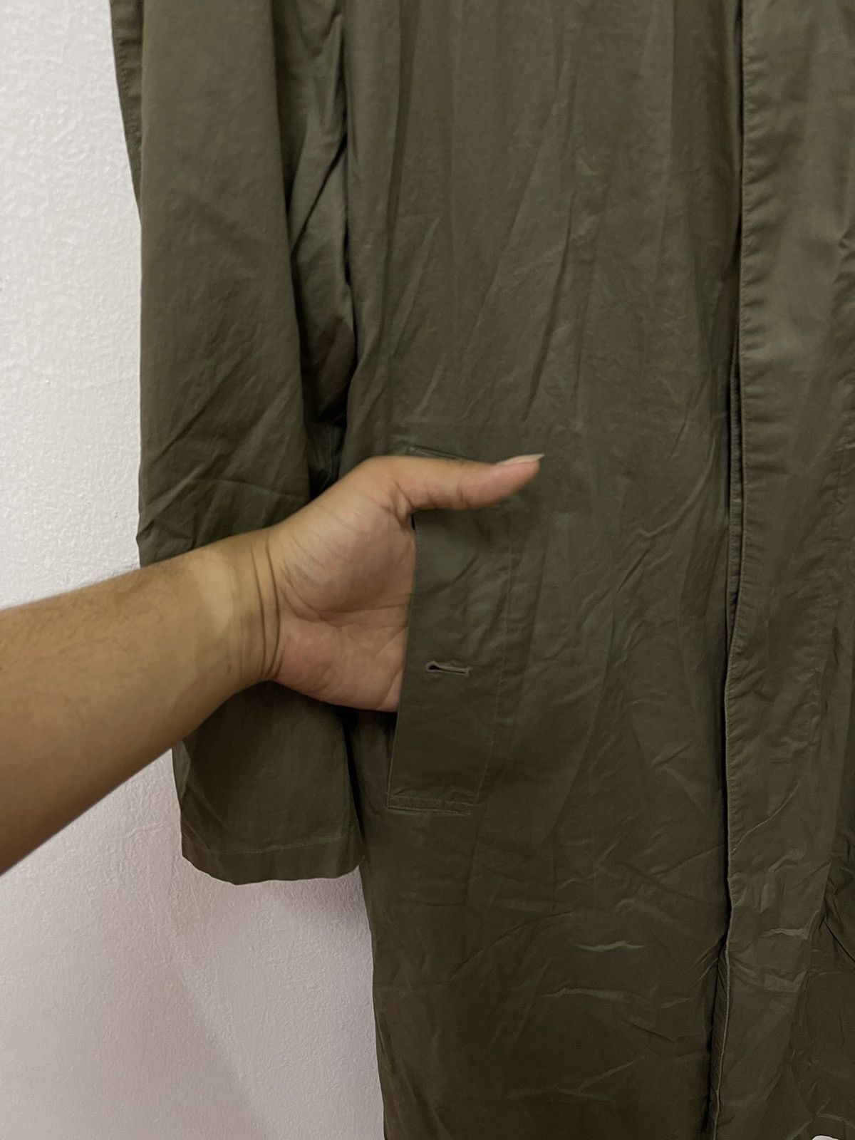 Burberry Prorsum × Vintage Vintage Burberrys Button Up Parkas Jacket Size US L / EU 52-54 / 3 - 3 Thumbnail