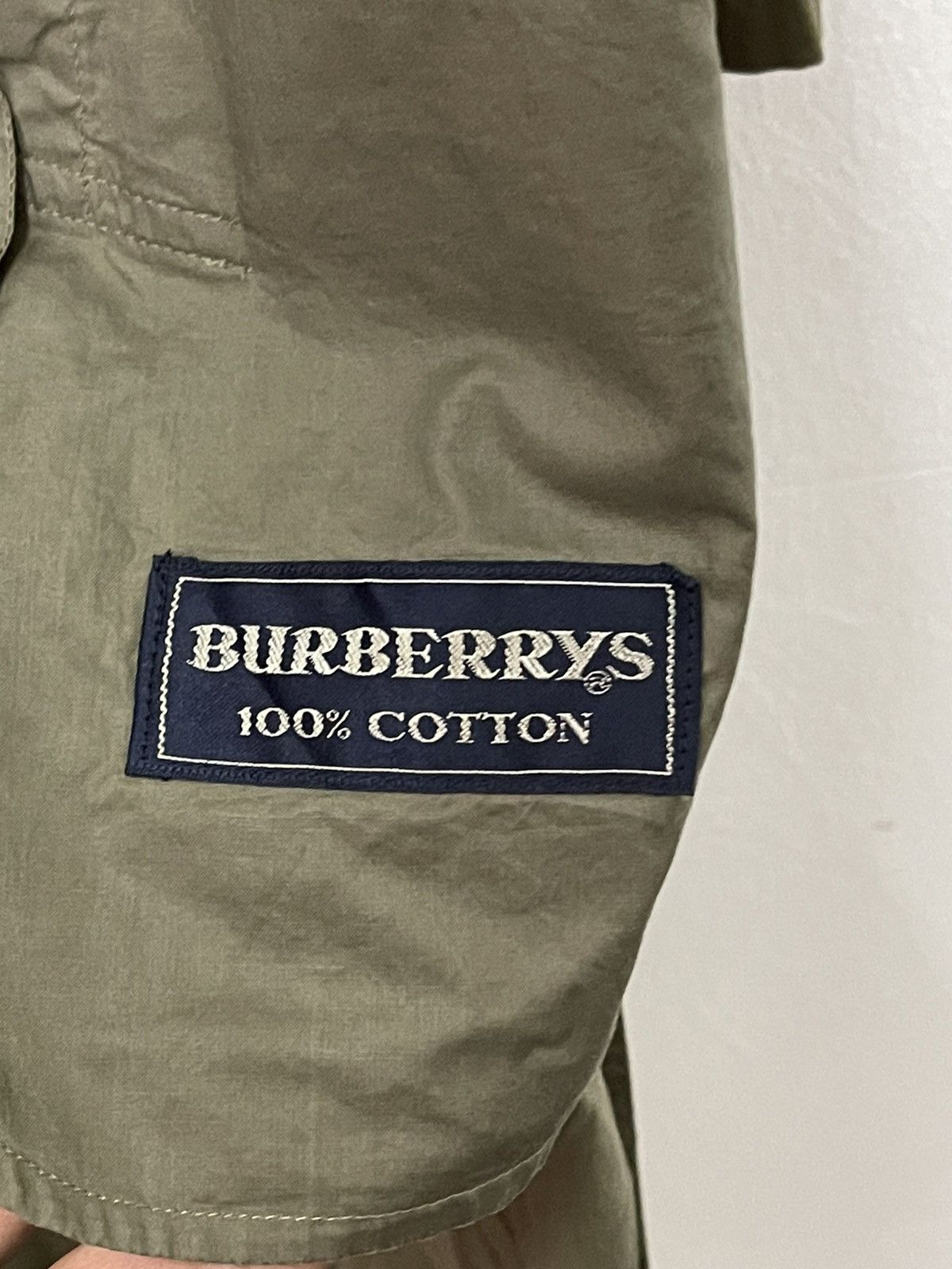 Burberry Prorsum × Vintage Vintage Burberrys Button Up Parkas Jacket Size US L / EU 52-54 / 3 - 8 Thumbnail