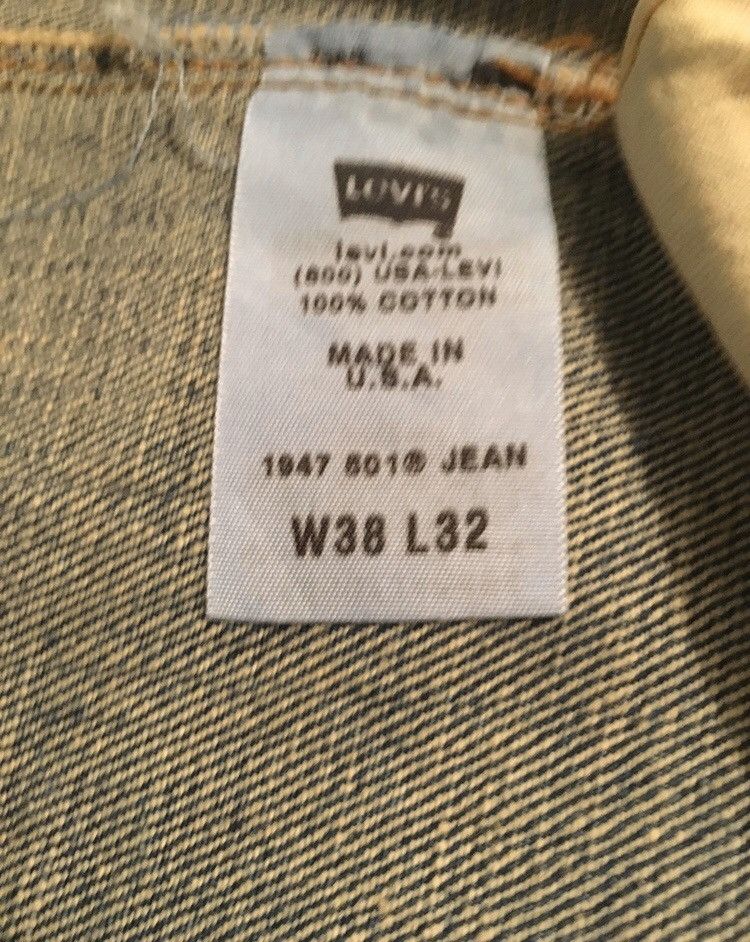 Levi's Levi’s Reissue 1947 501’s Size US 38 / EU 54 - 7 Thumbnail