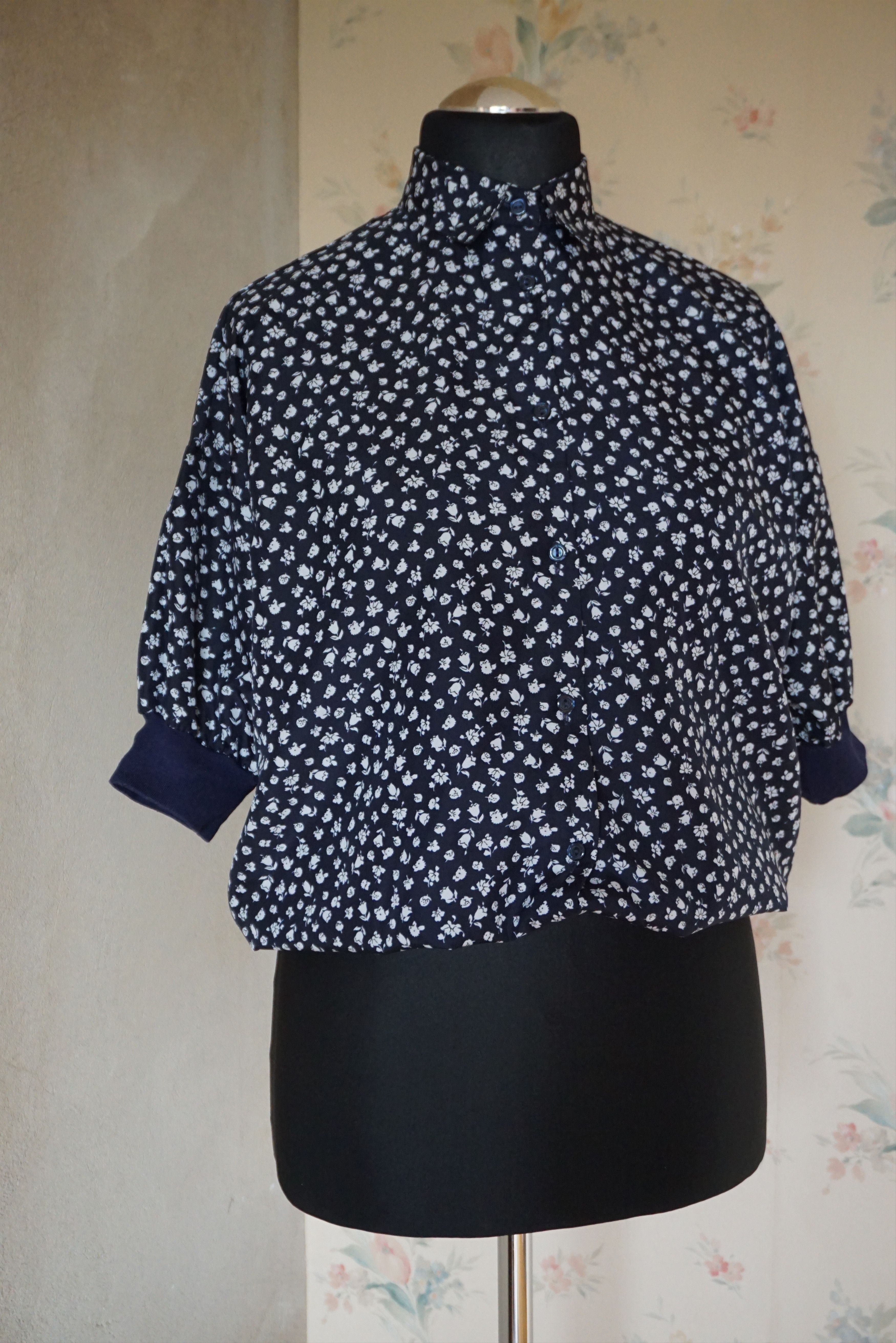Vintage Womens true vintage 70's 80's Brandtex Denmark L blouse top Size L / US 10 / IT 46 - 13 Thumbnail