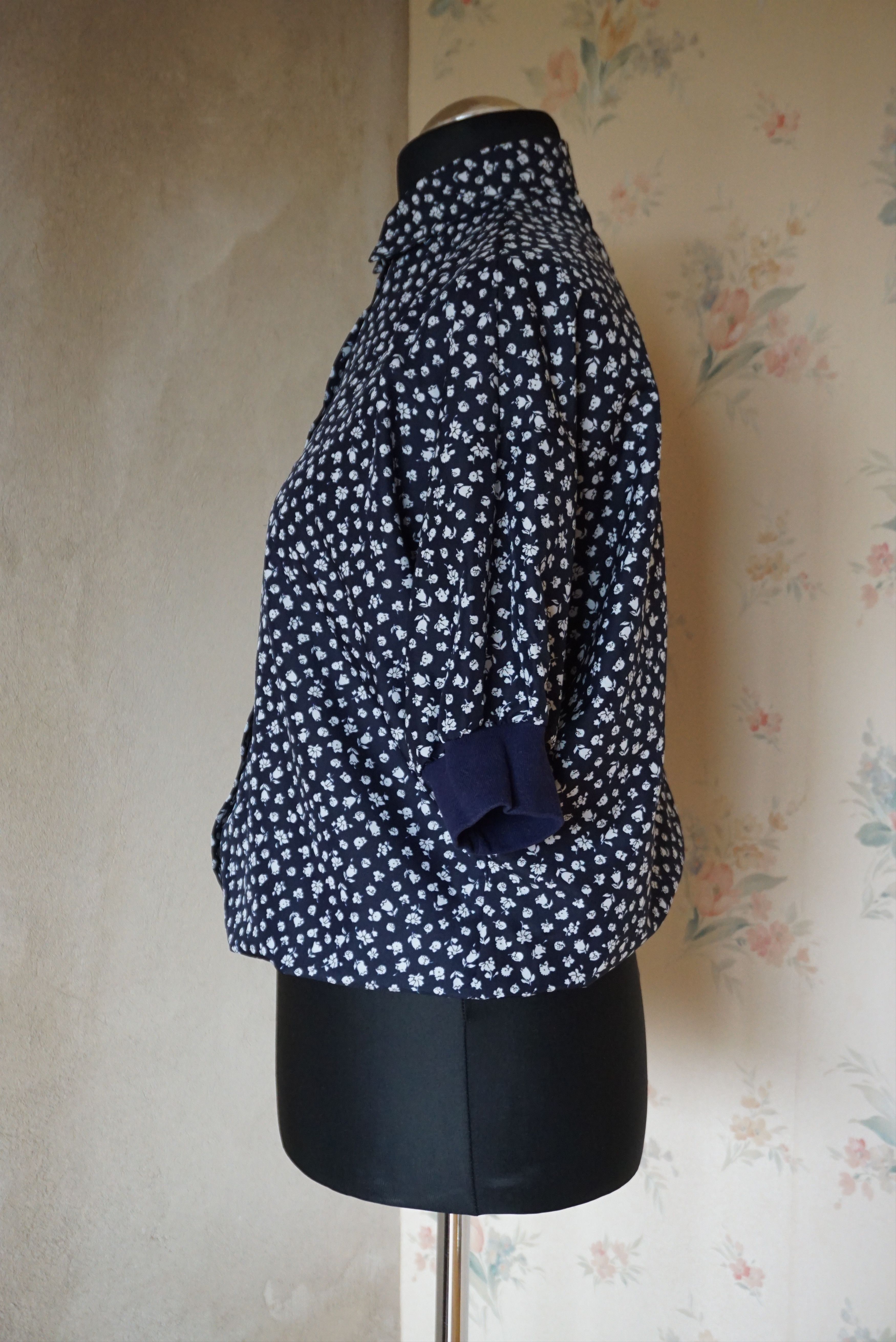 Vintage Womens true vintage 70's 80's Brandtex Denmark L blouse top Size L / US 10 / IT 46 - 11 Thumbnail