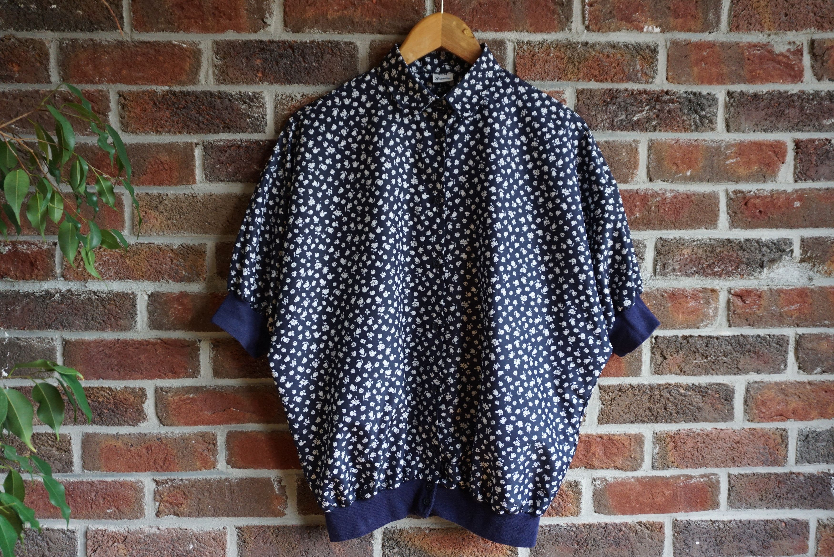 Vintage Womens true vintage 70's 80's Brandtex Denmark L blouse top Size L / US 10 / IT 46 - 1 Thumbnail