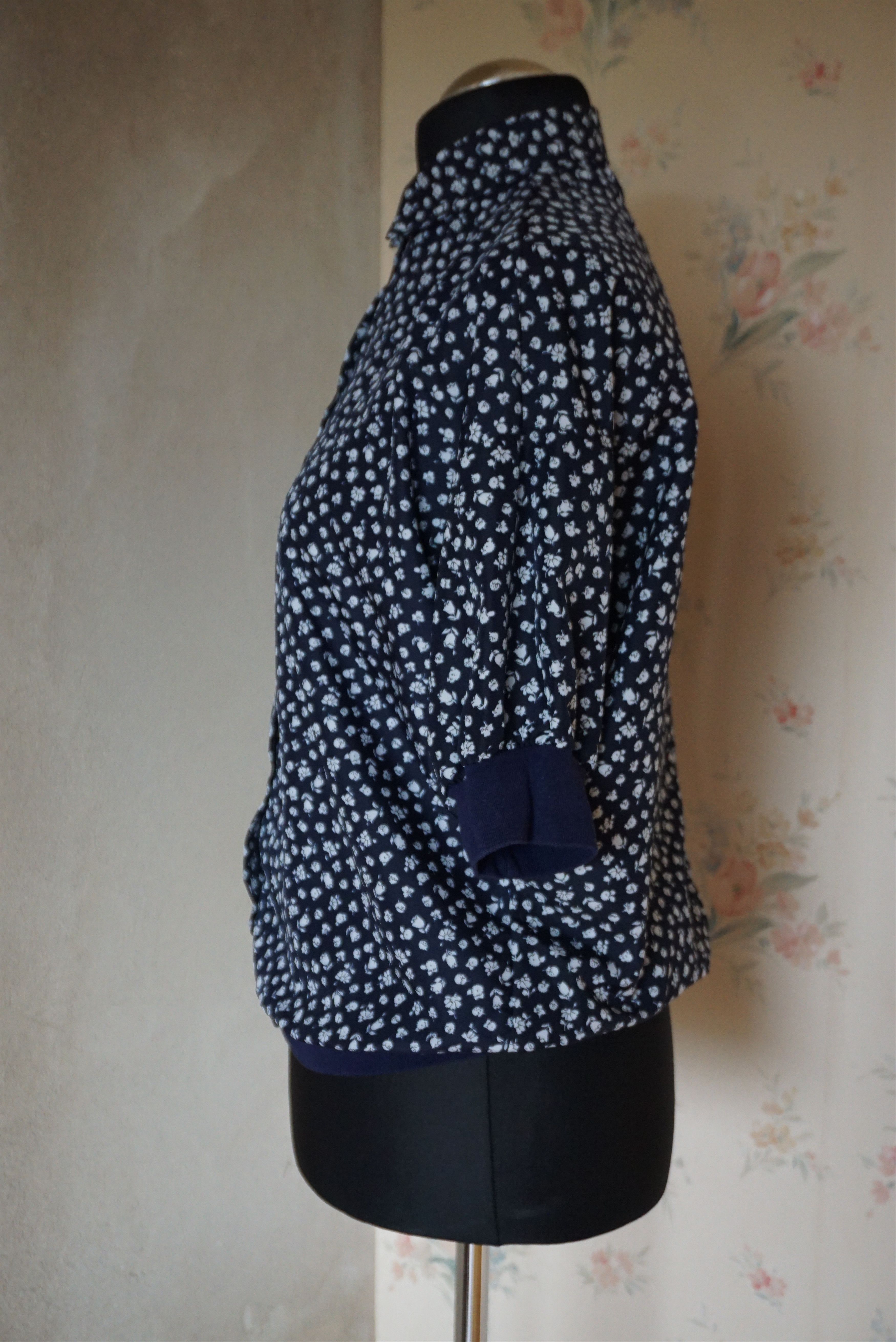 Vintage Womens true vintage 70's 80's Brandtex Denmark L blouse top Size L / US 10 / IT 46 - 7 Thumbnail