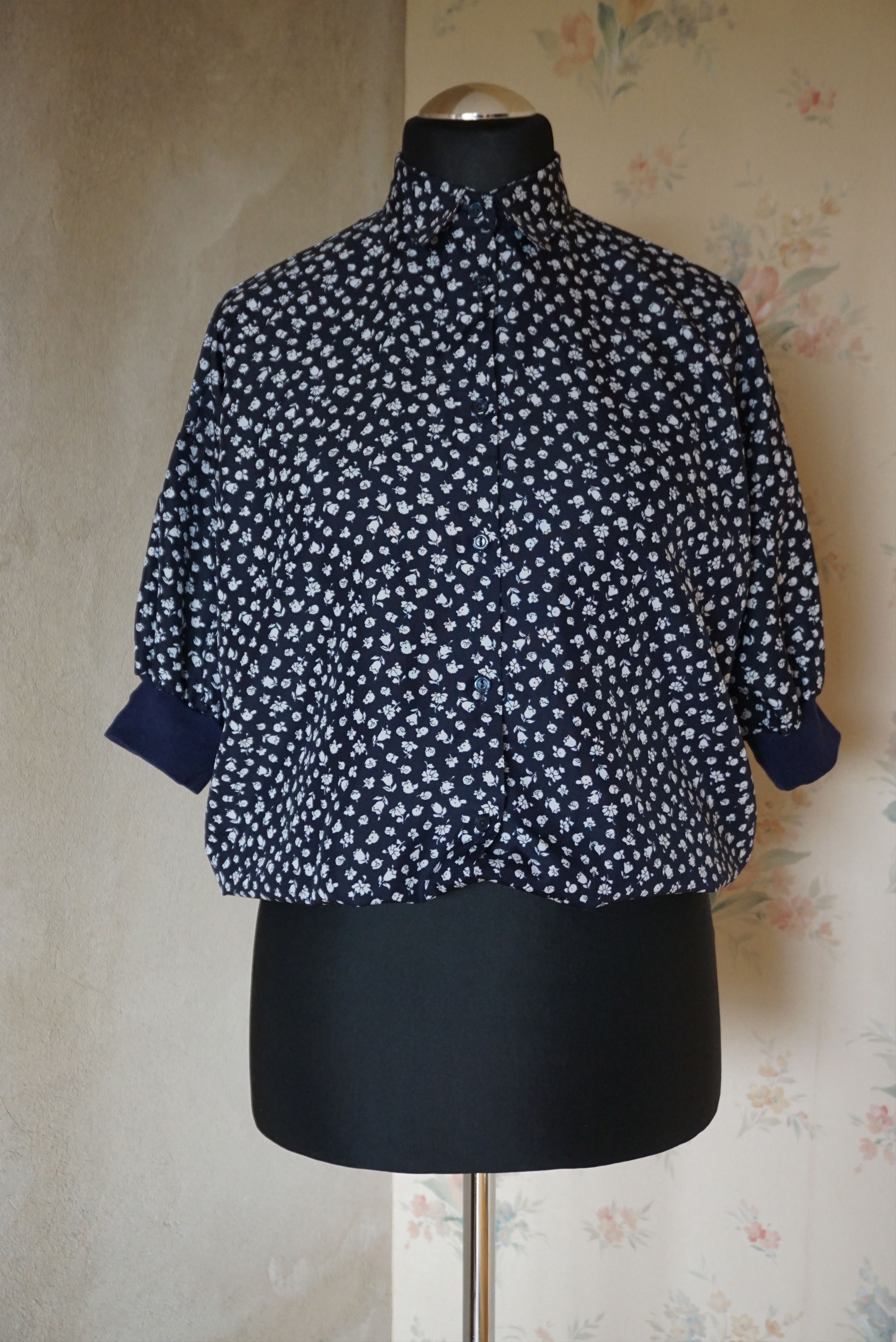 Vintage Womens true vintage 70's 80's Brandtex Denmark L blouse top Size L / US 10 / IT 46 - 4 Thumbnail
