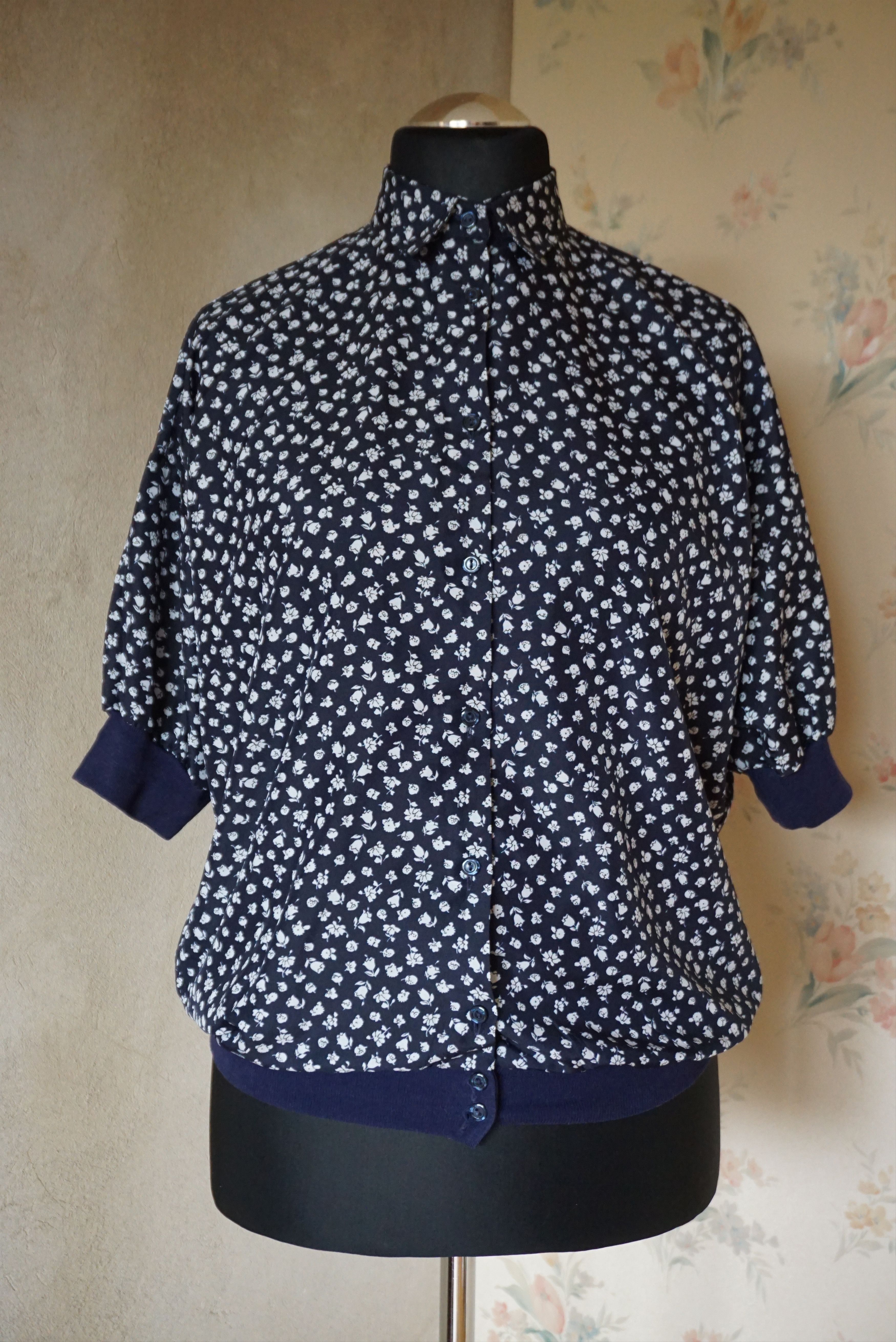 Vintage Womens true vintage 70's 80's Brandtex Denmark L blouse top Size L / US 10 / IT 46 - 6 Thumbnail