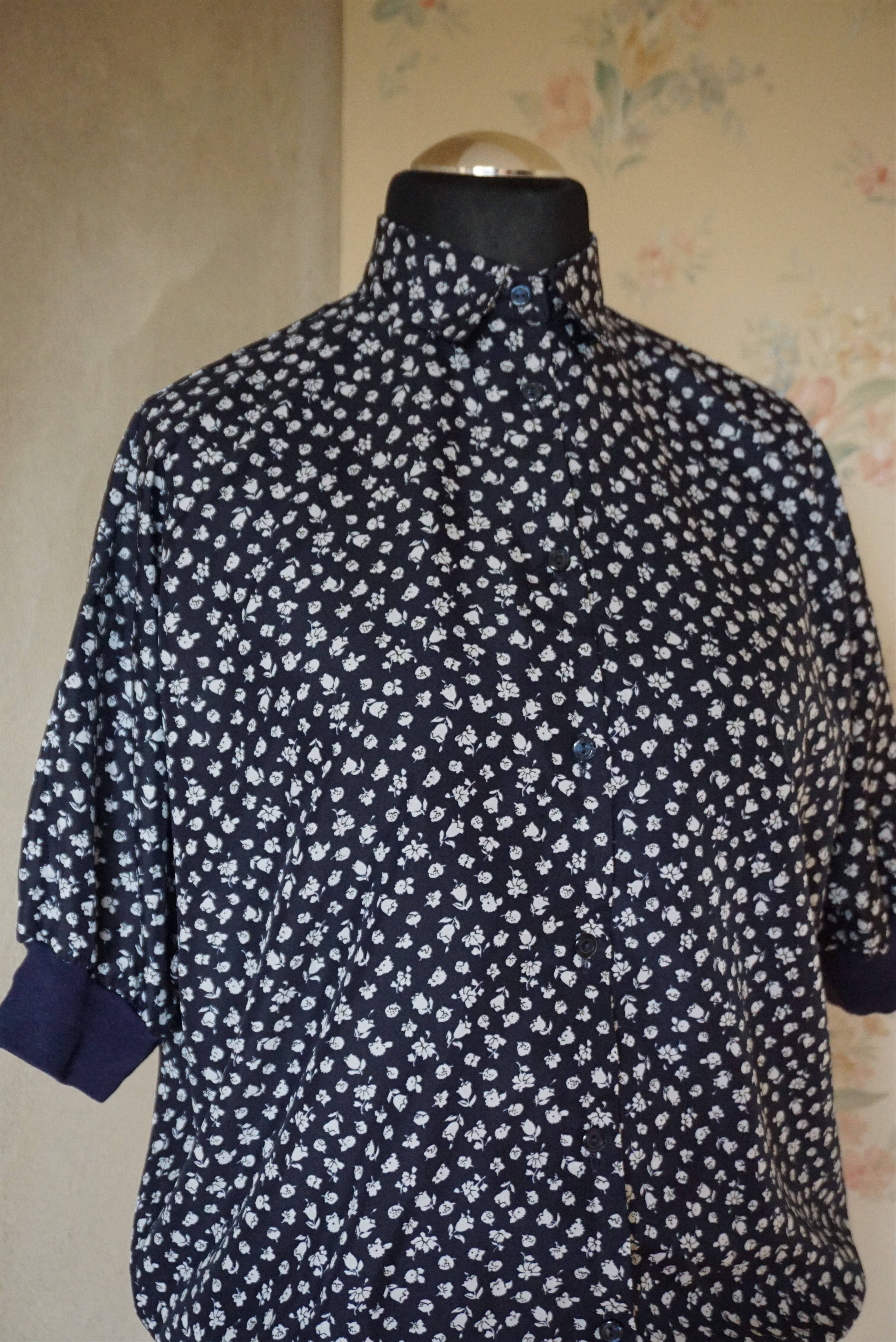 Vintage Womens true vintage 70's 80's Brandtex Denmark L blouse top Size L / US 10 / IT 46 - 25 Thumbnail