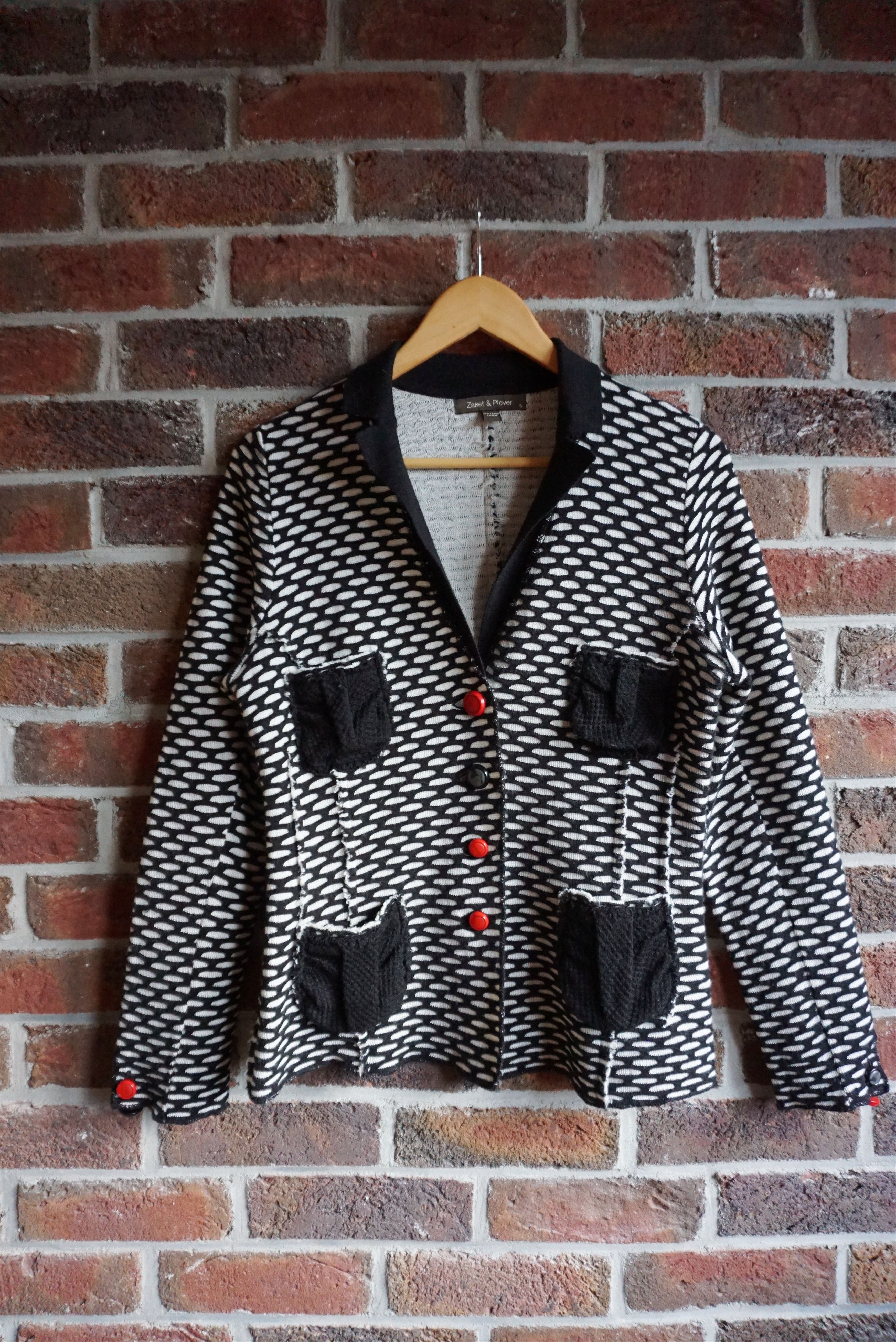 Designer Womens Zaket & Plover cardigan jacket knitted S Small US6 Size S / US 4 / IT 40 - 12 Thumbnail