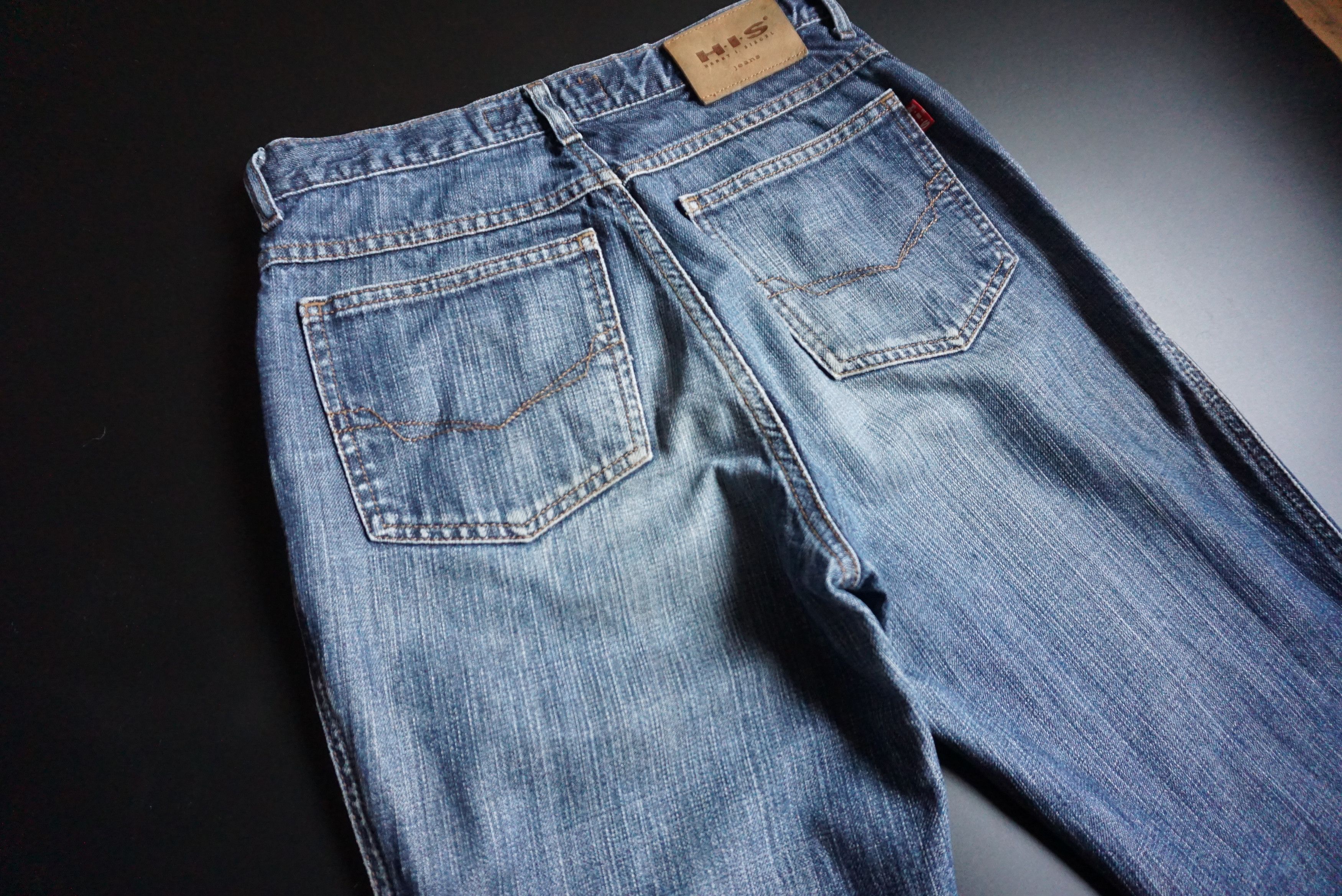 Designer Women vintage H.I.S. Henry I Siegel bootcut jeans Y2K 38 M 8 Size 30" / US 8 / IT 44 - 16 Thumbnail