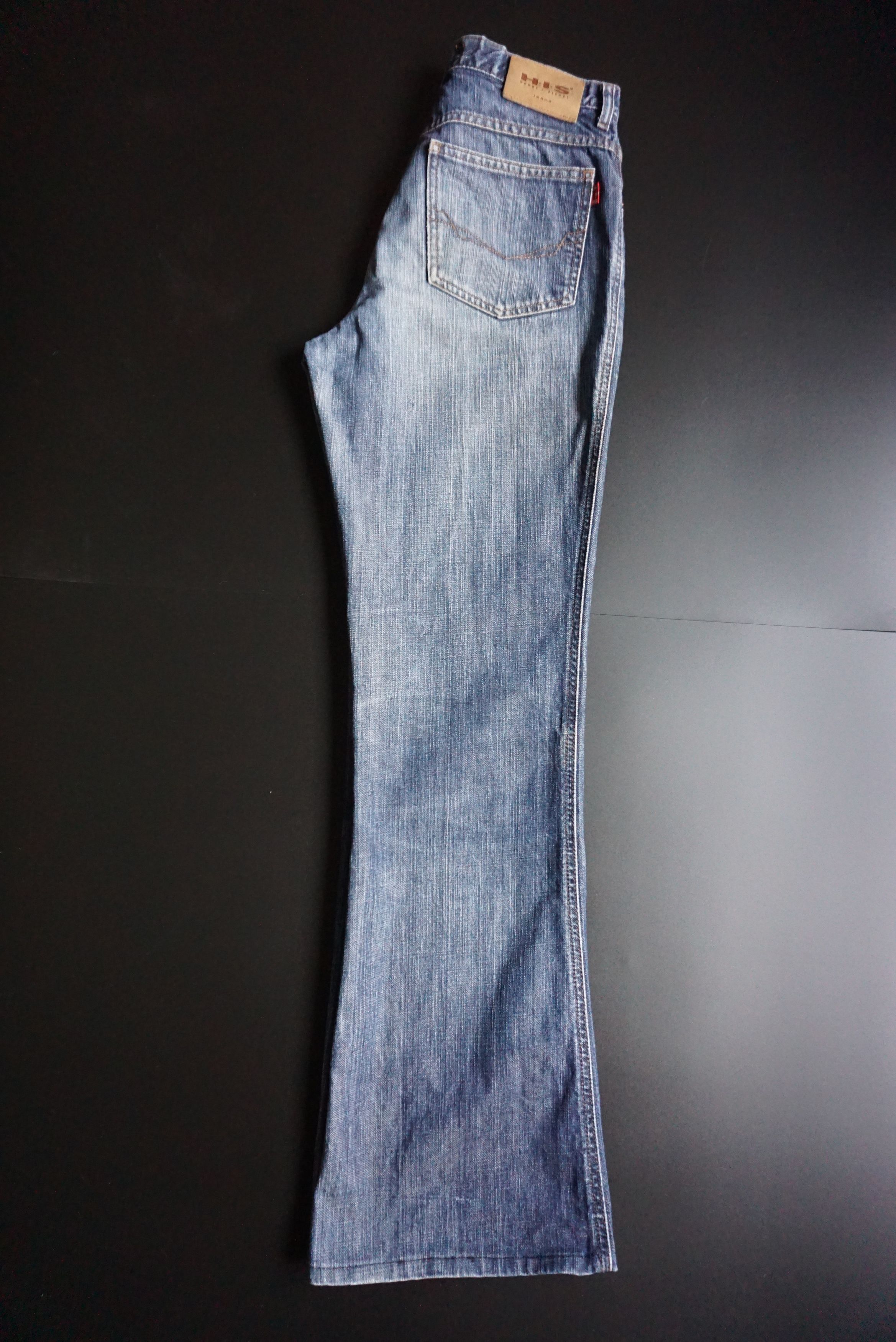 Designer Women vintage H.I.S. Henry I Siegel bootcut jeans Y2K 38 M 8 Size 30" / US 8 / IT 44 - 13 Thumbnail