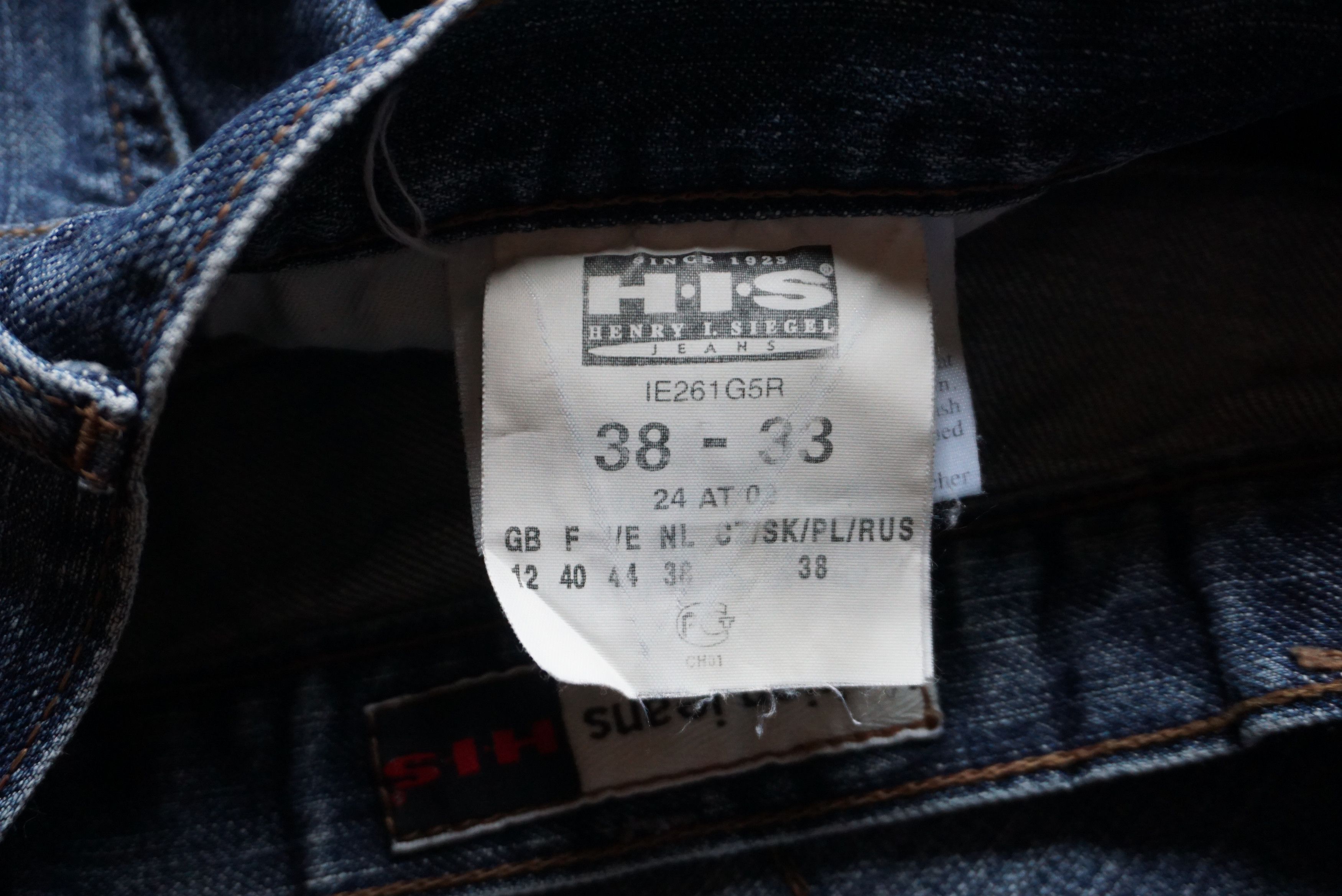 Designer Women vintage H.I.S. Henry I Siegel bootcut jeans Y2K 38 M 8 Size 30" / US 8 / IT 44 - 15 Thumbnail