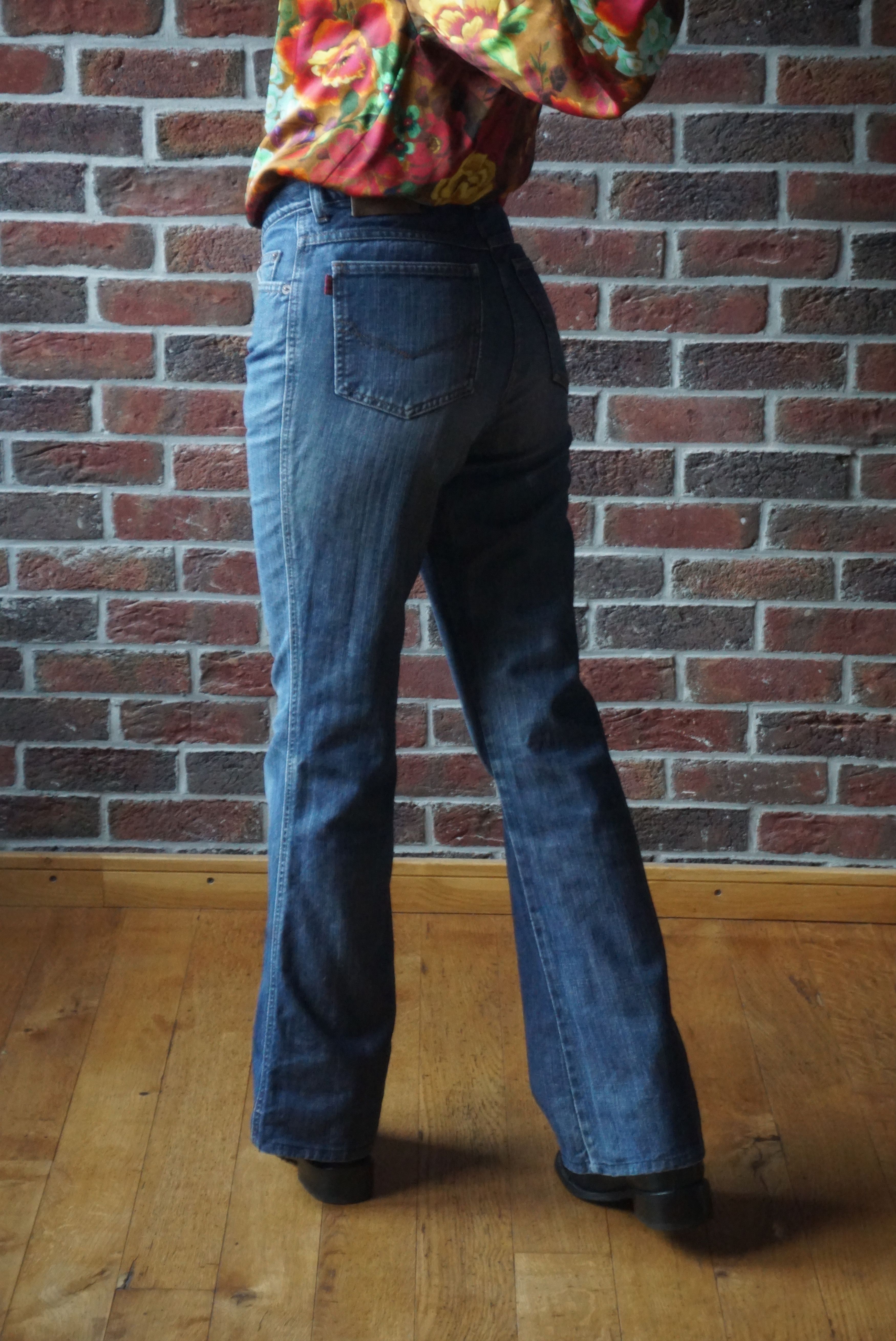 Designer Women vintage H.I.S. Henry I Siegel bootcut jeans Y2K 38 M 8 Size 30" / US 8 / IT 44 - 7 Thumbnail