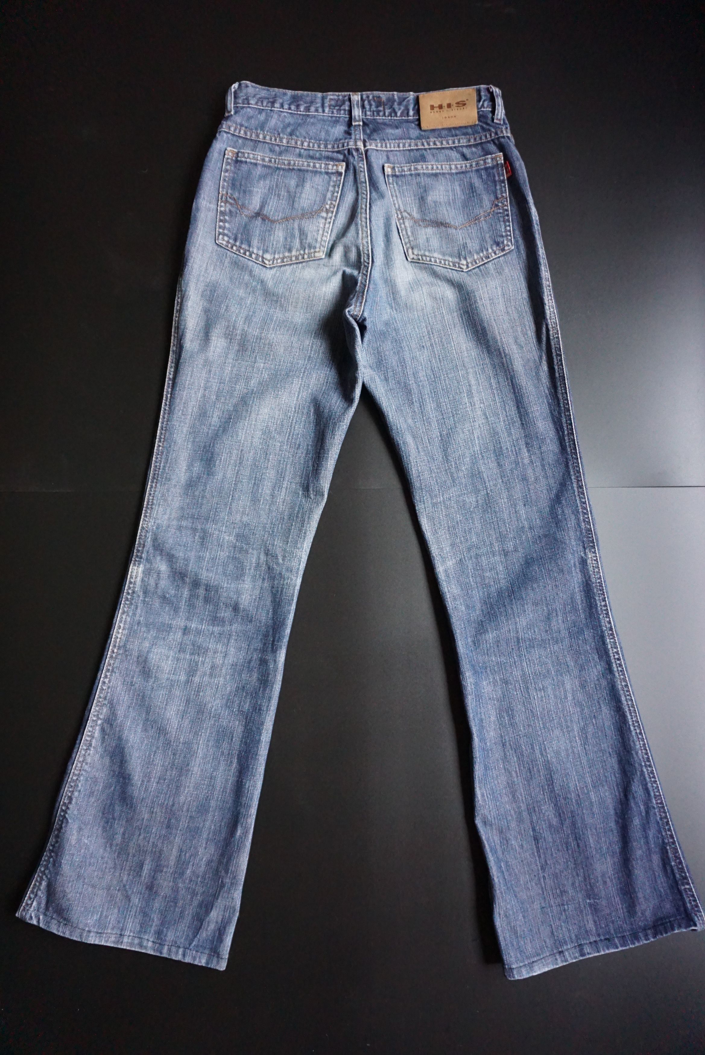 Designer Women vintage H.I.S. Henry I Siegel bootcut jeans Y2K 38 M 8 Size 30" / US 8 / IT 44 - 17 Thumbnail