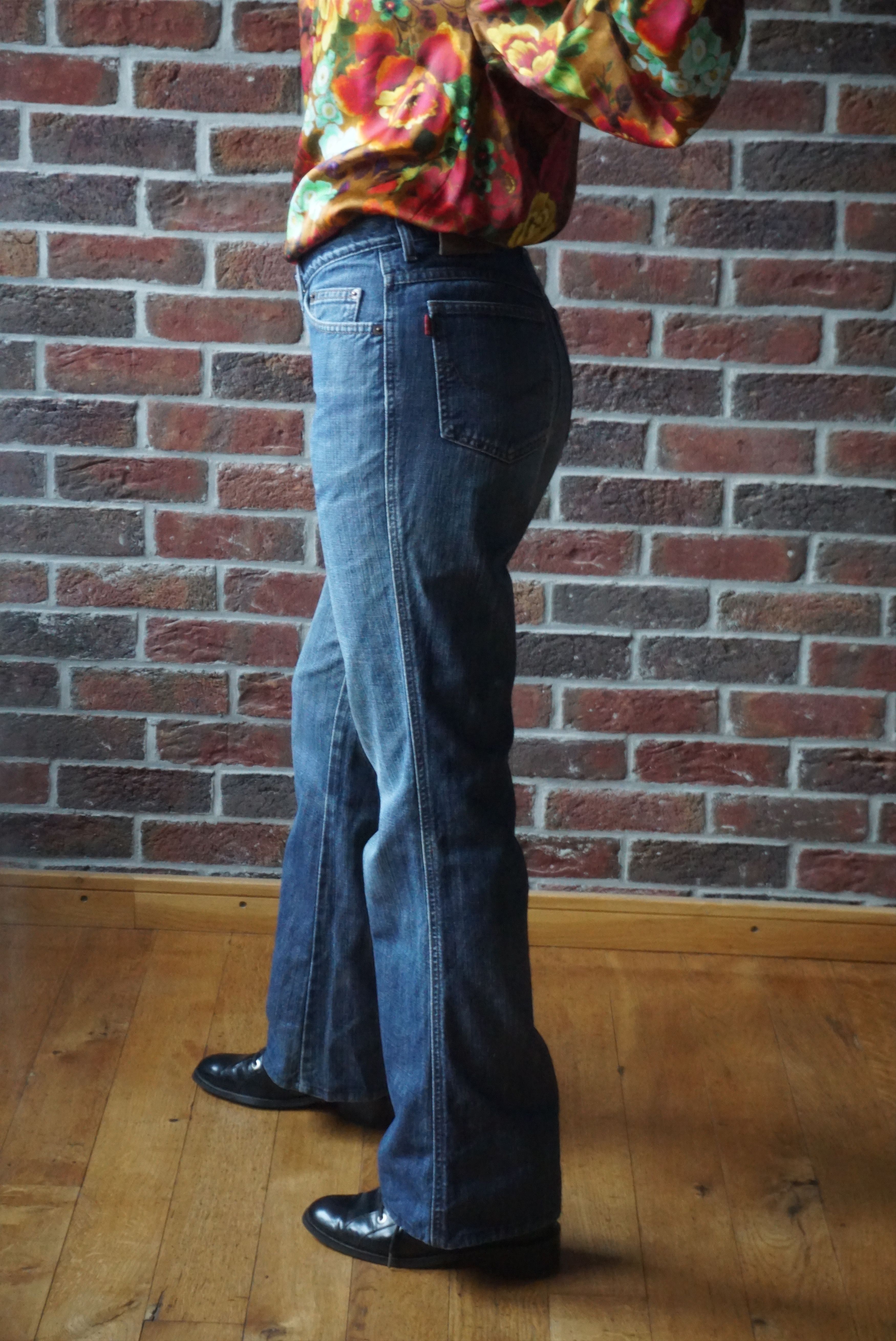 Designer Women vintage H.I.S. Henry I Siegel bootcut jeans Y2K 38 M 8 Size 30" / US 8 / IT 44 - 6 Thumbnail