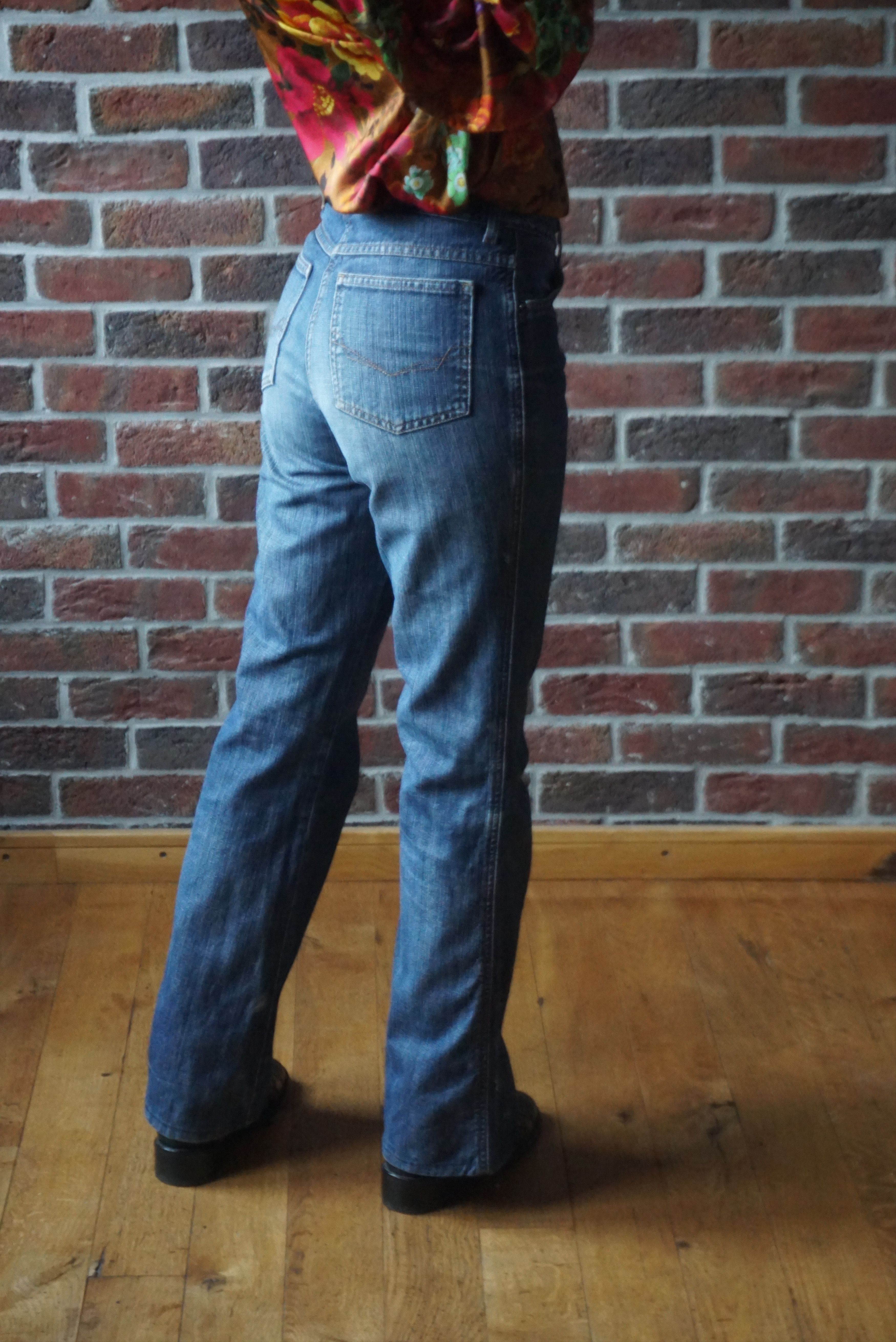 Designer Women vintage H.I.S. Henry I Siegel bootcut jeans Y2K 38 M 8 Size 30" / US 8 / IT 44 - 8 Thumbnail