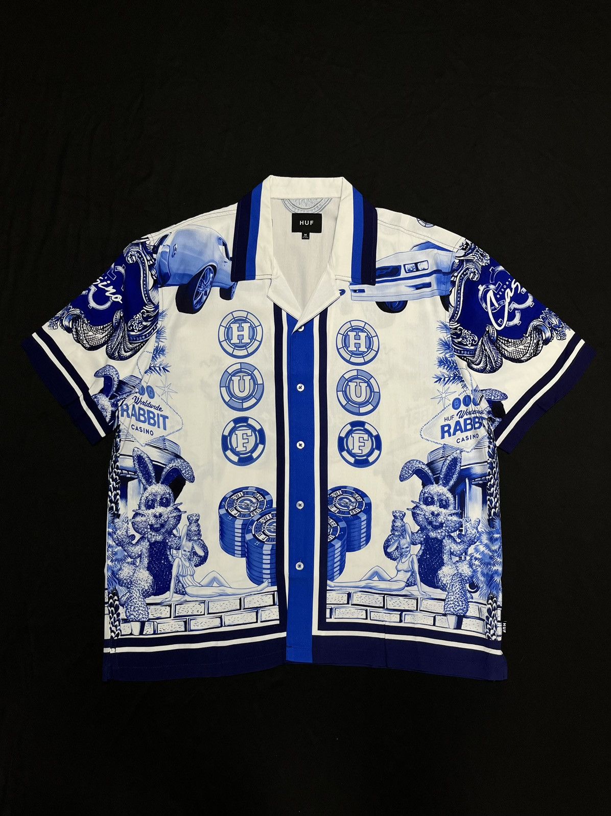 Huf HUF X Freddie Gibbs Full House Resort Shirt Size M Size US M / EU 48-50 / 2 - 1 Thumbnail