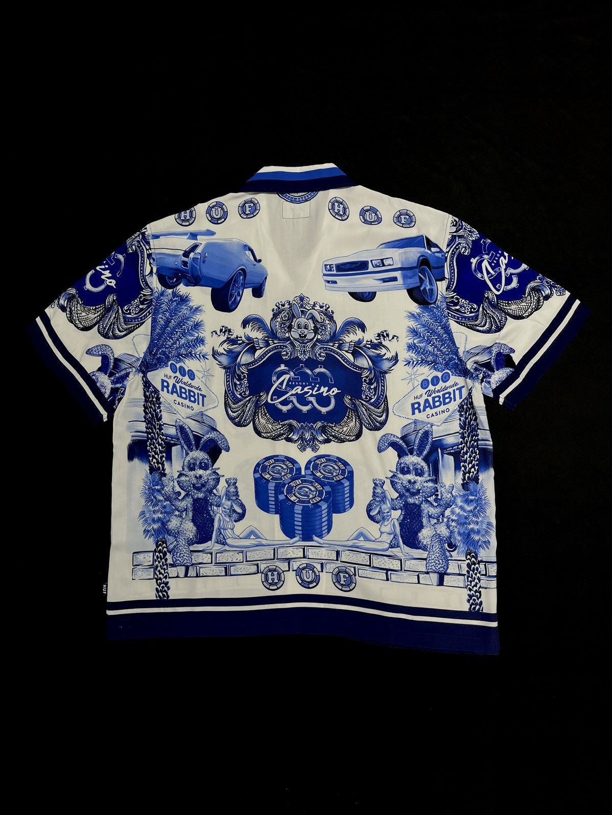 Huf HUF X Freddie Gibbs Full House Resort Shirt Size M Size US M / EU 48-50 / 2 - 8 Thumbnail