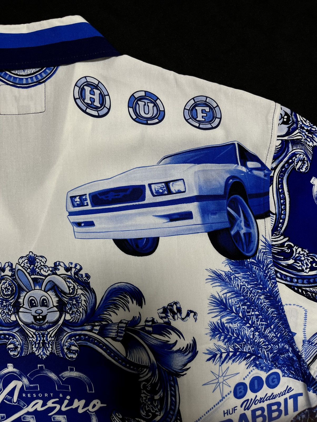 Huf HUF X Freddie Gibbs Full House Resort Shirt Size M Size US M / EU 48-50 / 2 - 10 Thumbnail