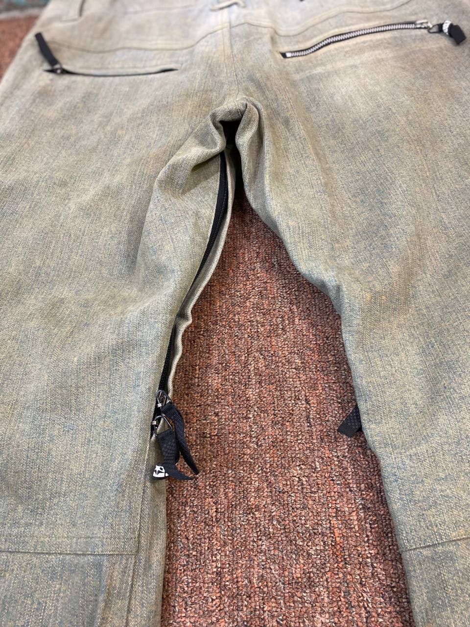 Japanese Brand rome sds ski pants denim outlayer, polyester lining Size US 40 / EU 56 - 5 Thumbnail