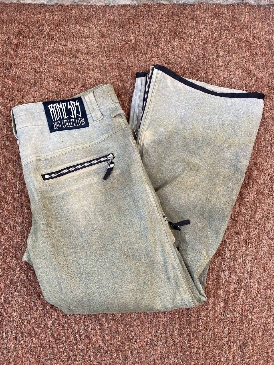 Japanese Brand rome sds ski pants denim outlayer, polyester lining Size US 40 / EU 56 - 2 Thumbnail