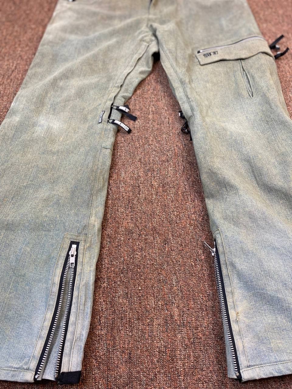 Japanese Brand rome sds ski pants denim outlayer, polyester lining Size US 40 / EU 56 - 14 Thumbnail