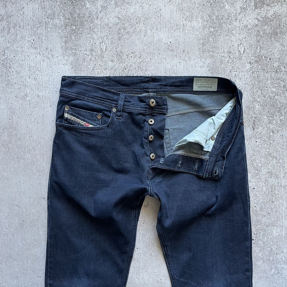 Diesel × Jean Diesel jean tepphar slim carrot Size US 31 - 7 Thumbnail