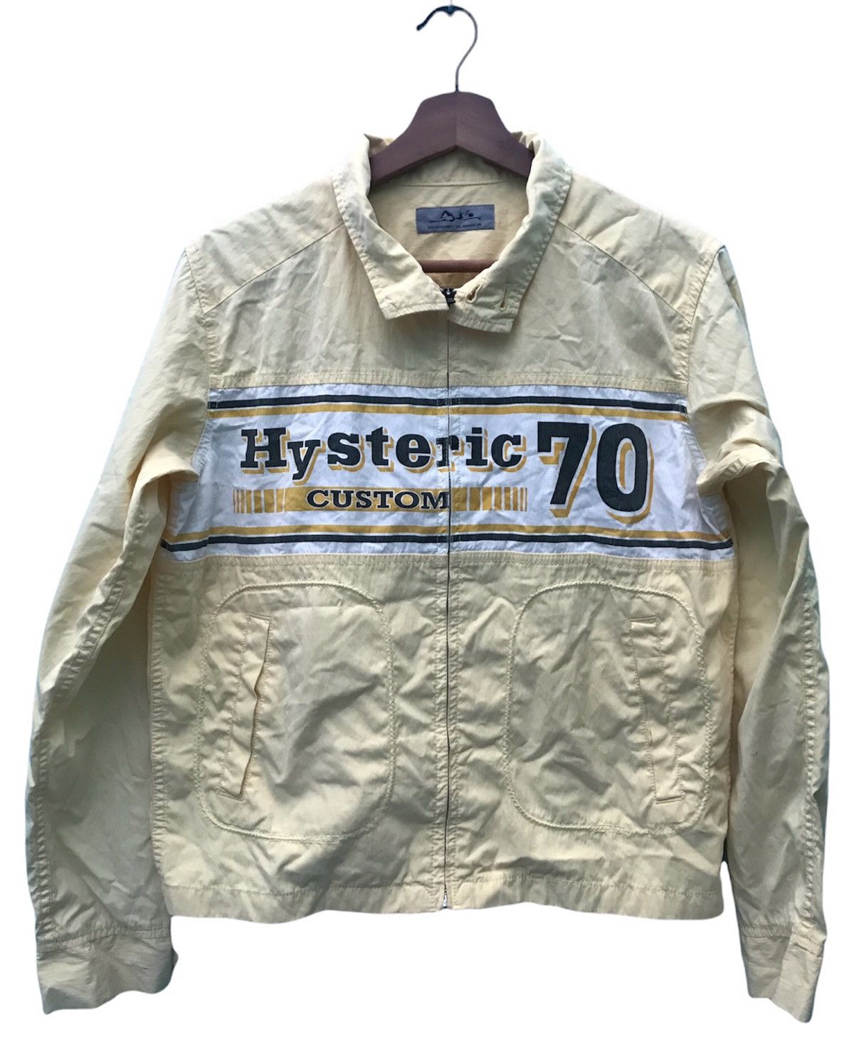 Vintage Hysteric Glamour Zipper Light Jacket