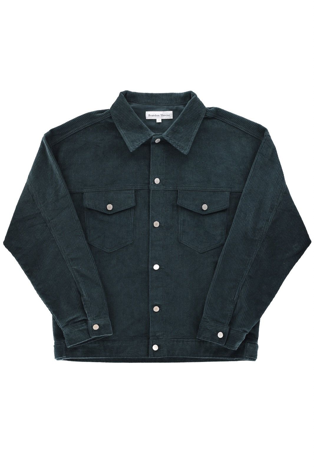 Vintage Corduroy Jacket Emerald Green Size US M / EU 48-50 / 2 - 4 Thumbnail