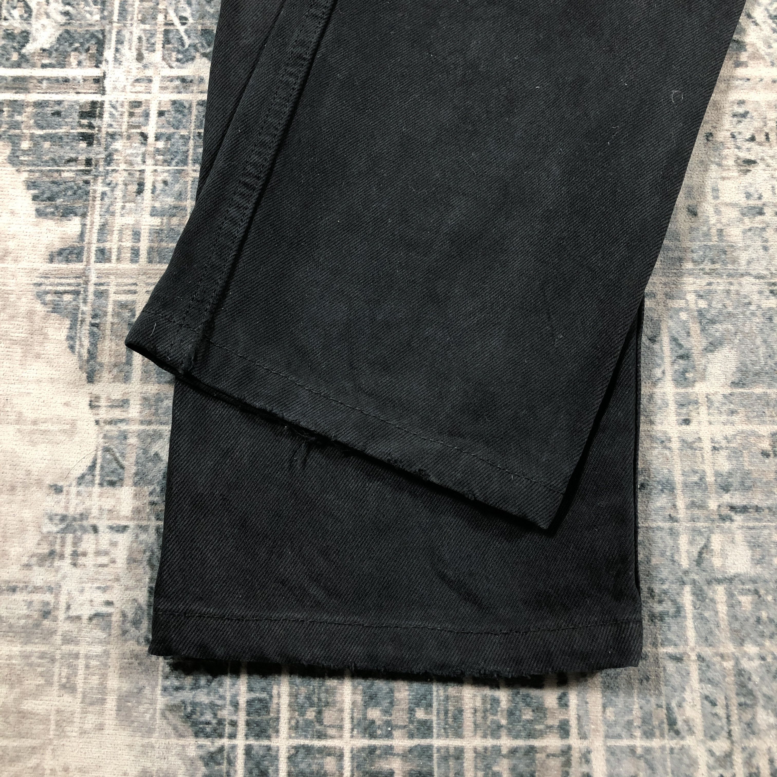 Levi's × Vintage Vintage Levis 501 Jeans Black Denim Size US 29 - 8 Thumbnail