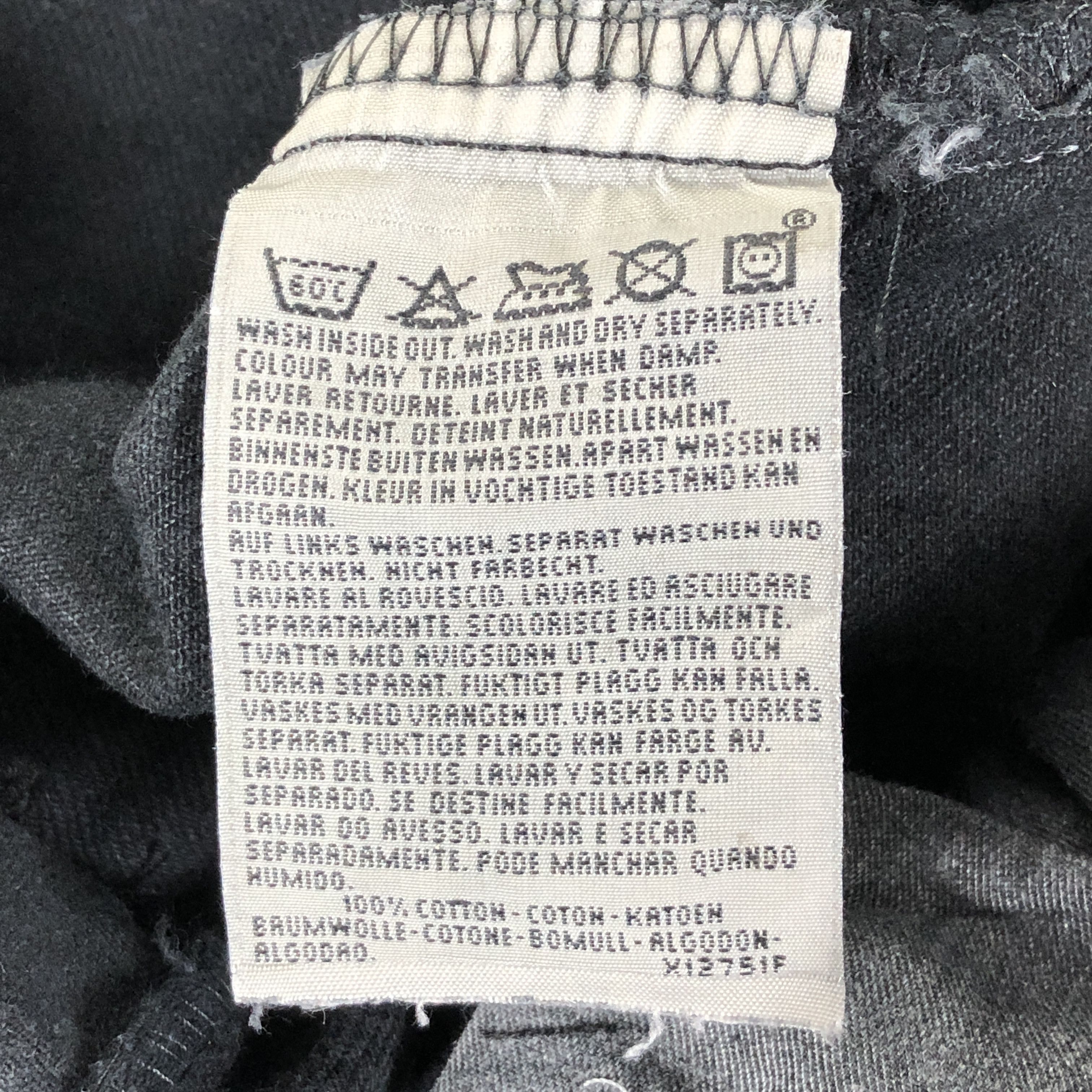 Levi's × Vintage Vintage Levis 501 Jeans Black Denim Size US 31 - 12 Thumbnail