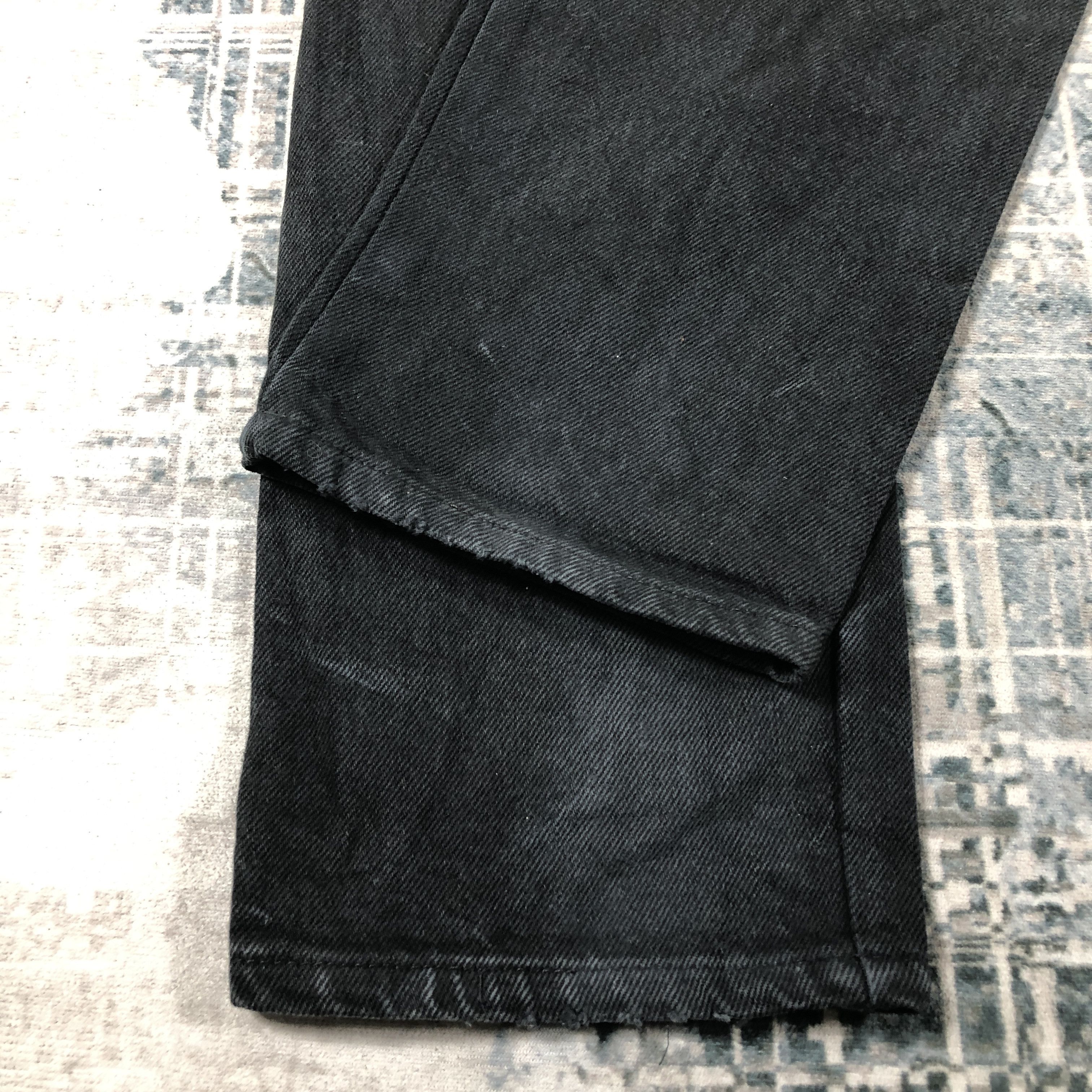 Levi's × Vintage Vintage Levis 501 Jeans Black Denim Size US 31 - 9 Thumbnail