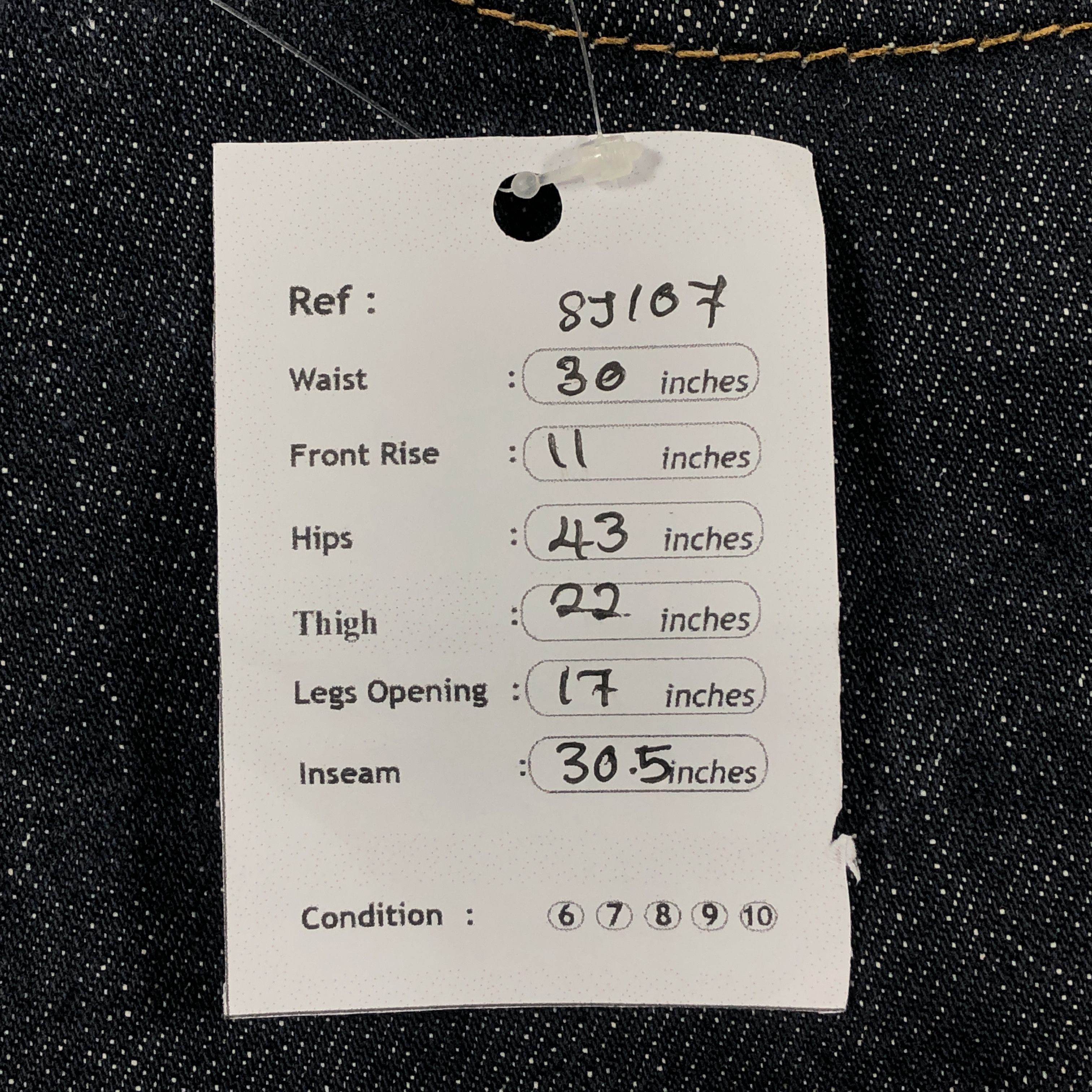 Levi's × Vintage Vintage Levis 501 Jeans Dark Wash Denim Size US 30 / EU 46 - 16 Thumbnail