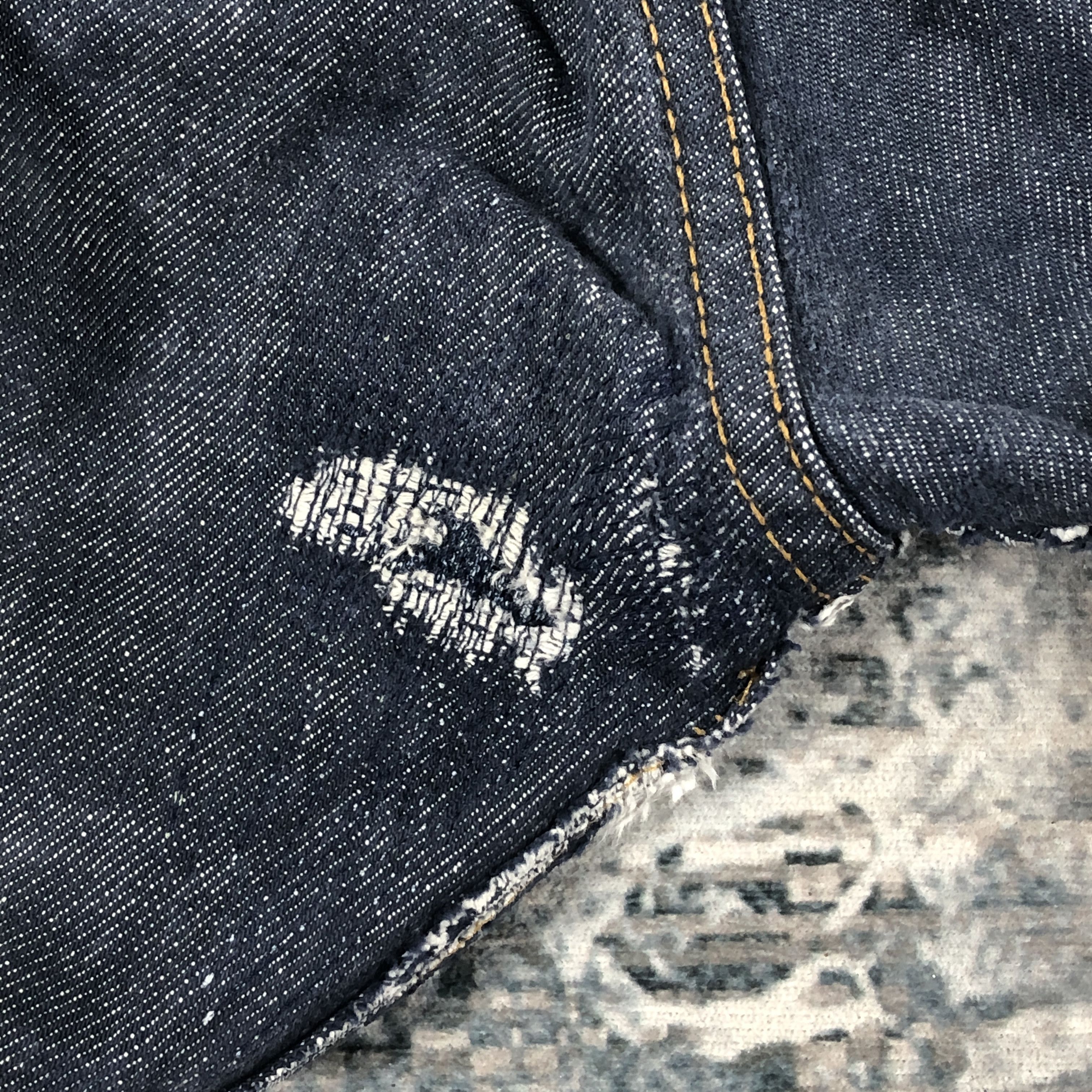 Levi's × Vintage Vintage Levis 501 Jeans Dark Wash Denim Size US 30 / EU 46 - 9 Thumbnail
