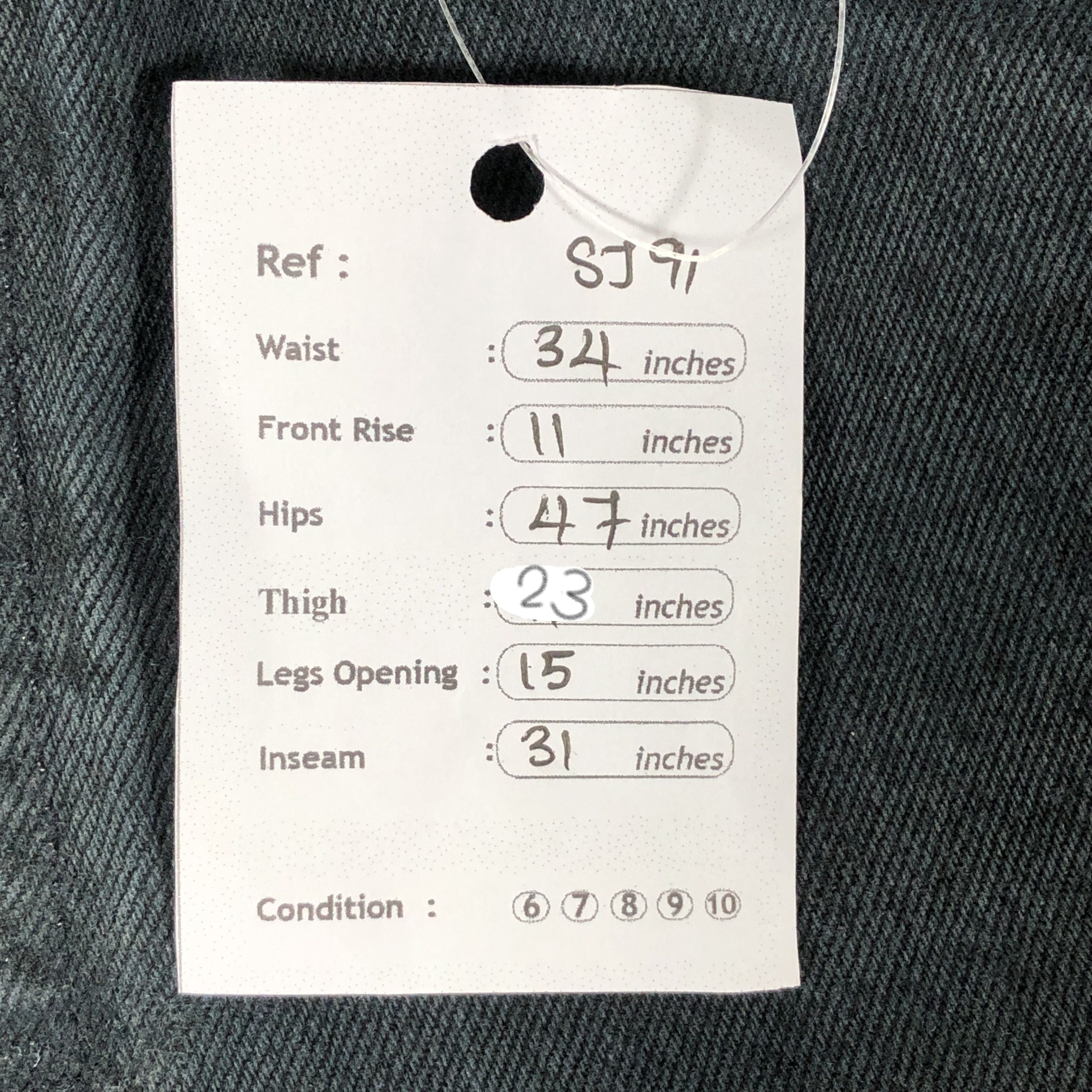 Levi's × Vintage Vintage Levis 501 Jeans Faded Black Denim Size US 34 / EU 50 - 14 Thumbnail