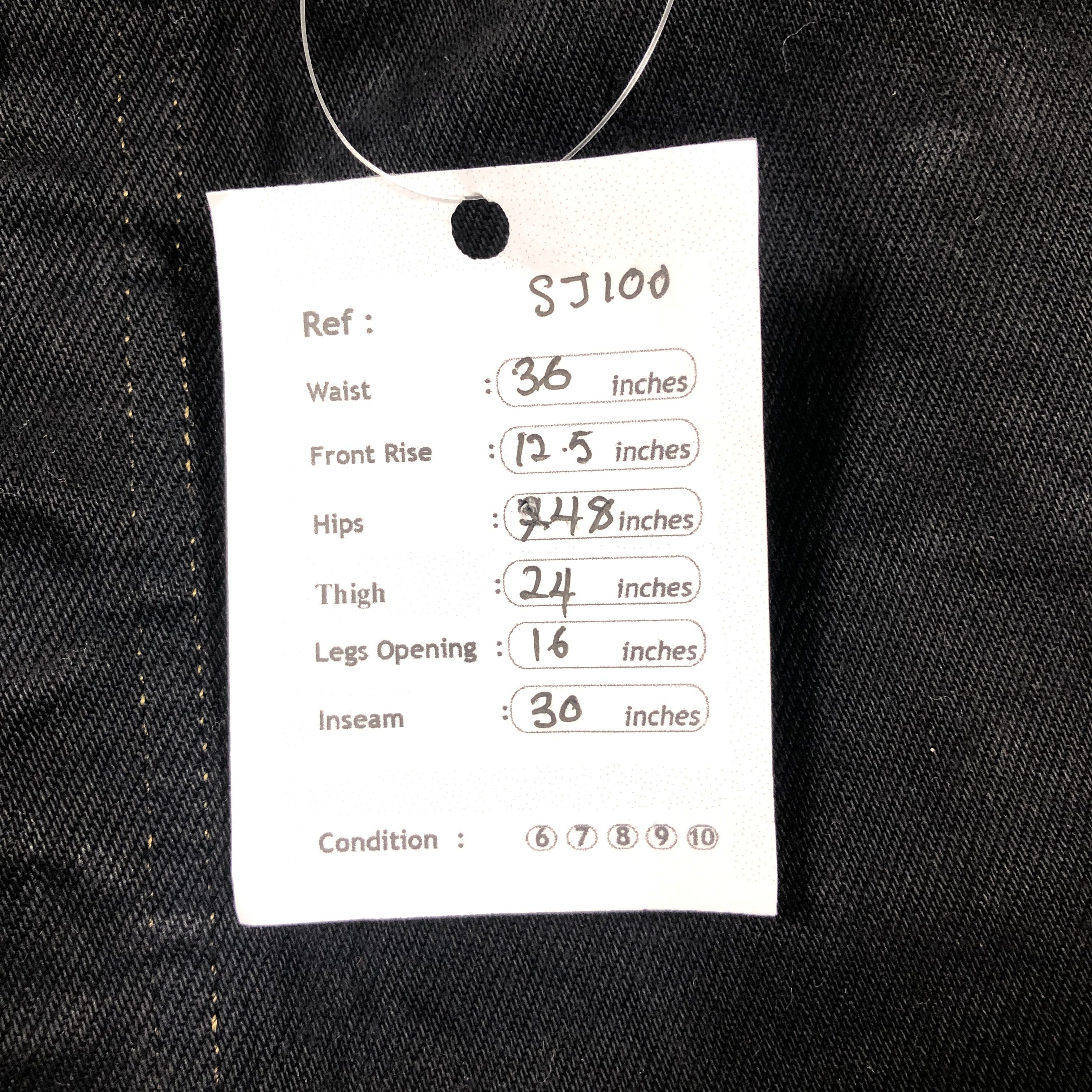 Levi's × Vintage Vintage Levis 501 Jeans Black Denim Size US 36 / EU 52 - 16 Thumbnail
