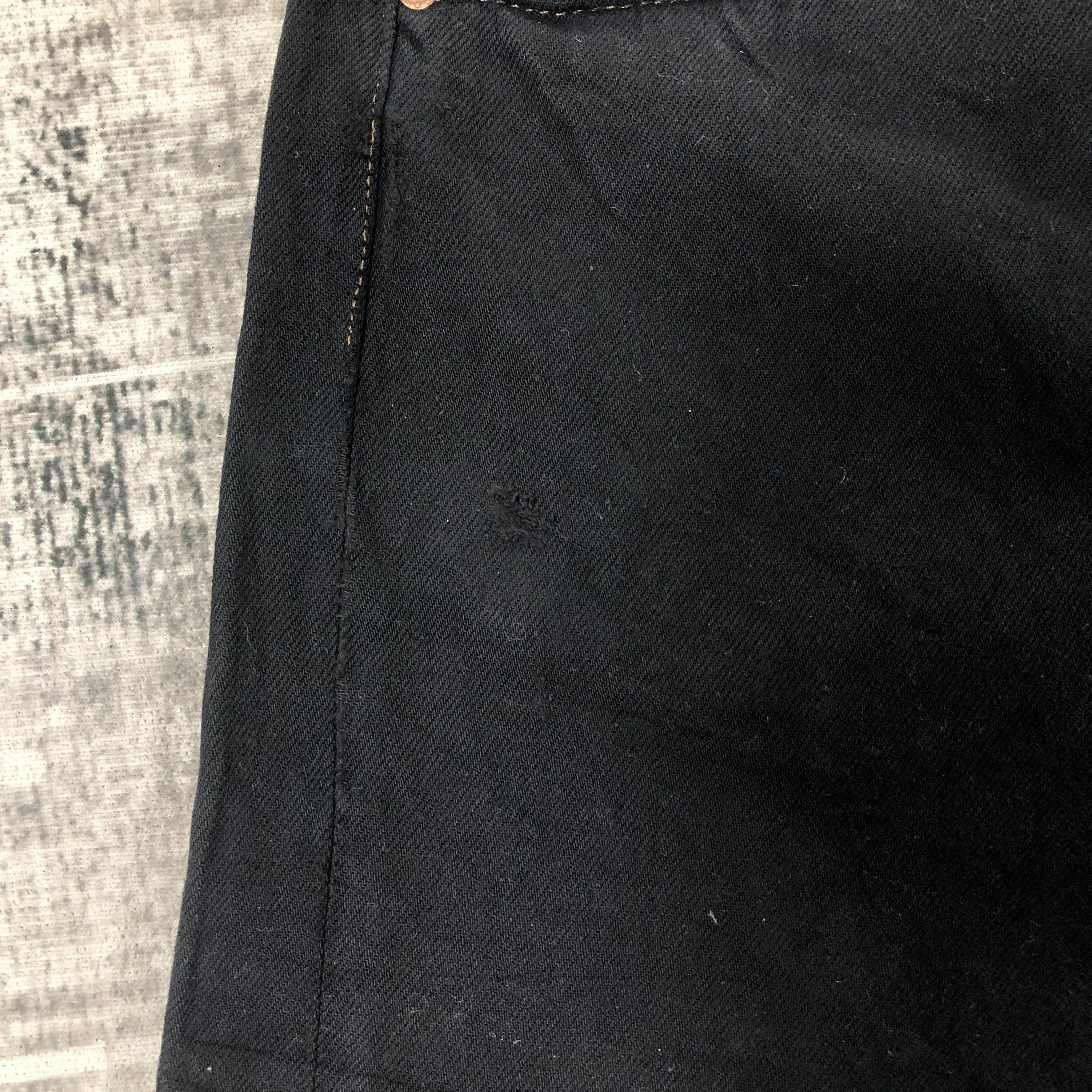Levi's × Vintage Vintage Levis 501 Jeans Black Denim Size US 36 / EU 52 - 9 Thumbnail