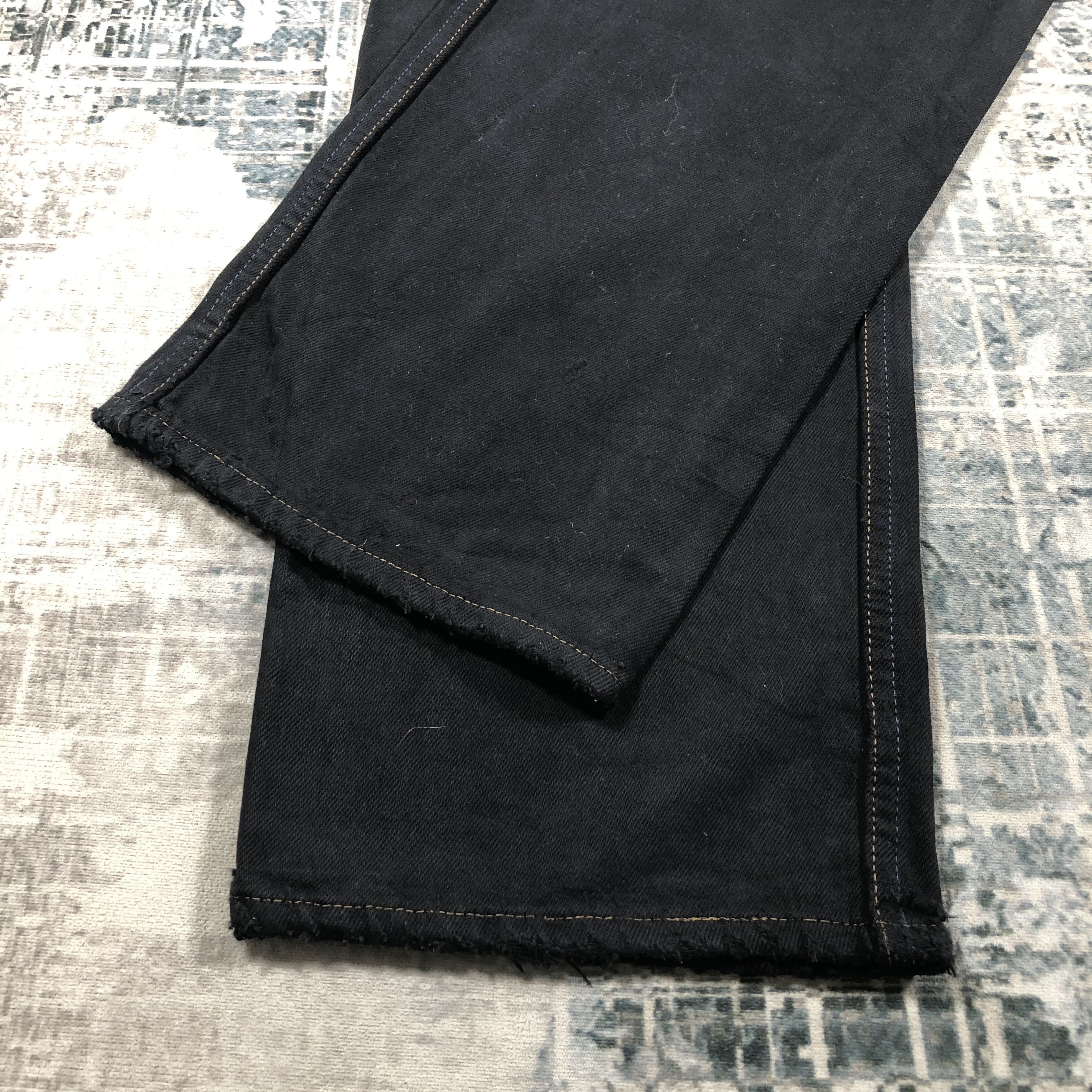 Levi's × Vintage Vintage Levis 501 Jeans Black Denim Size US 36 / EU 52 - 10 Thumbnail