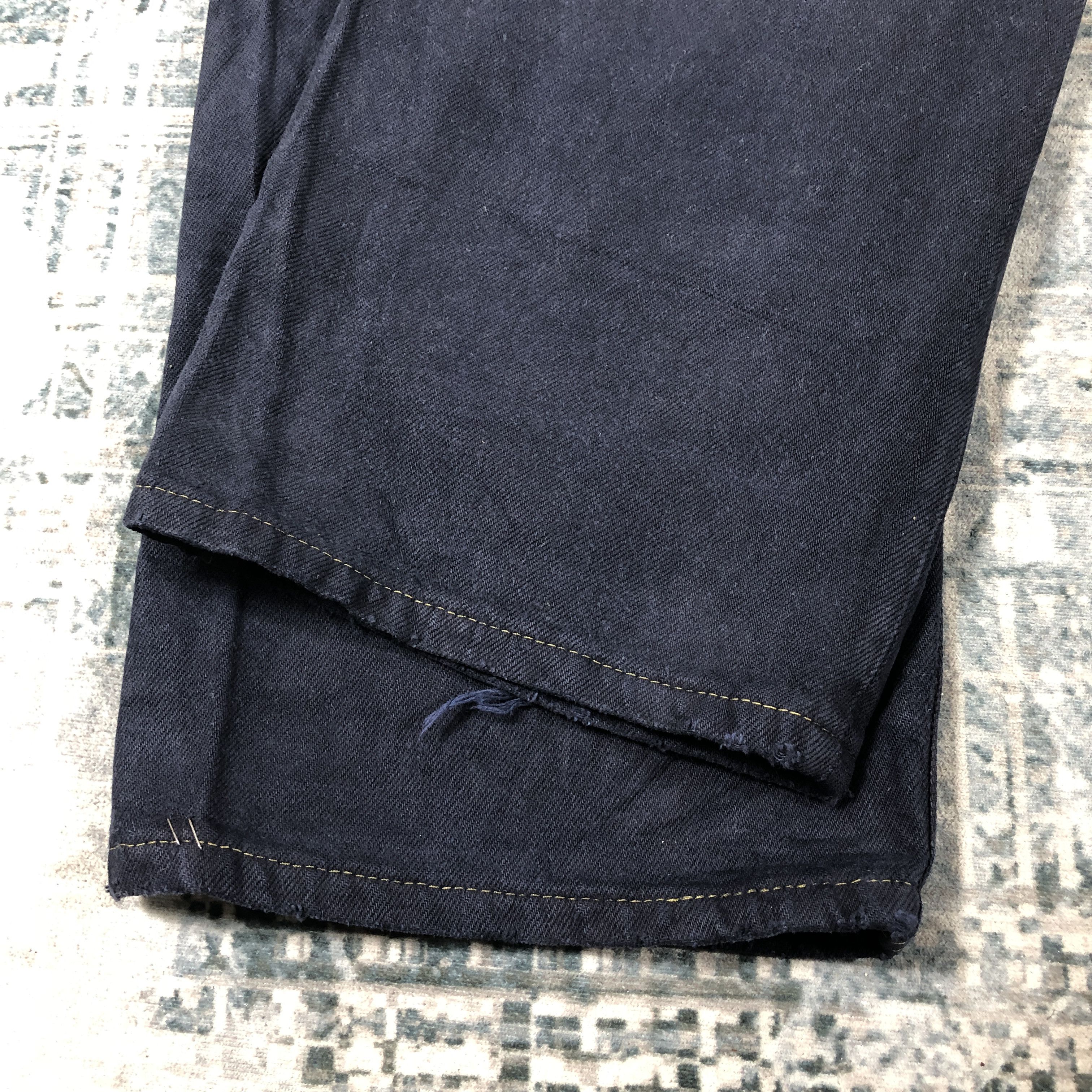 Levi's × Vintage Vintage Levis 501 Jeans Dark Blue Denim Size US 34 / EU 50 - 9 Thumbnail