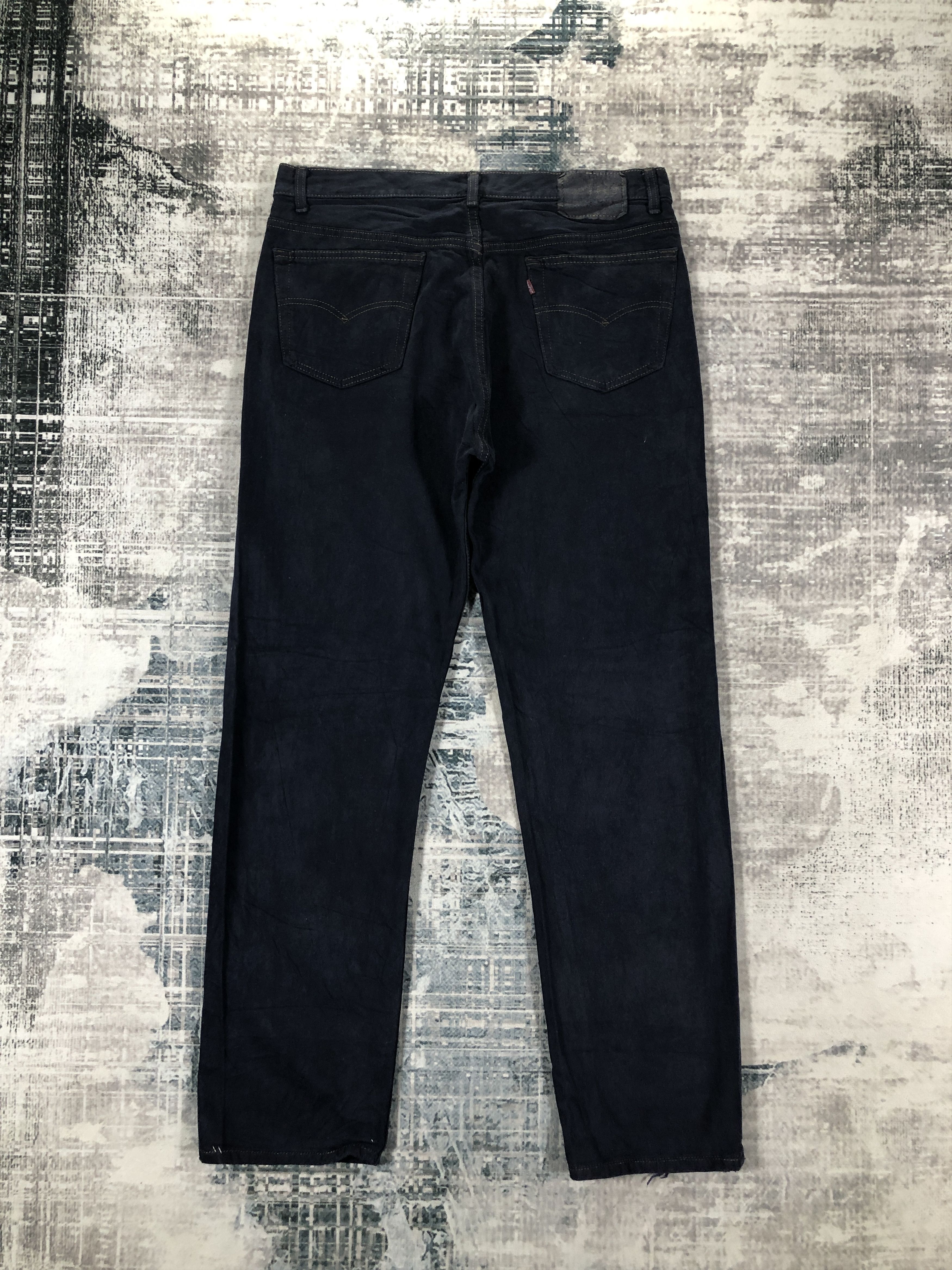 Levi's × Vintage Vintage Levis 501 Jeans Dark Blue Denim Size US 34 / EU 50 - 2 Thumbnail