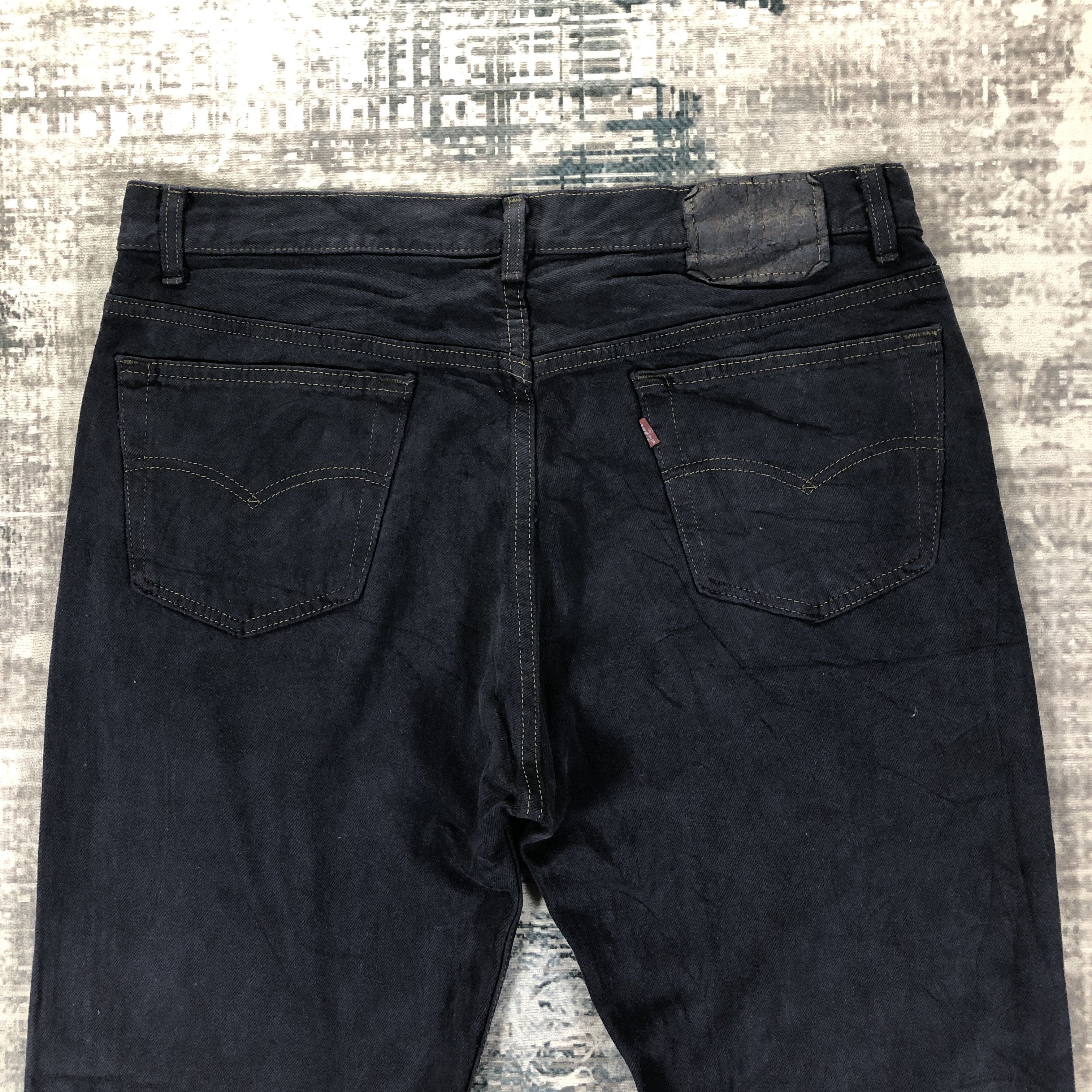 Levi's × Vintage Vintage Levis 501 Jeans Dark Blue Denim Size US 34 / EU 50 - 4 Thumbnail