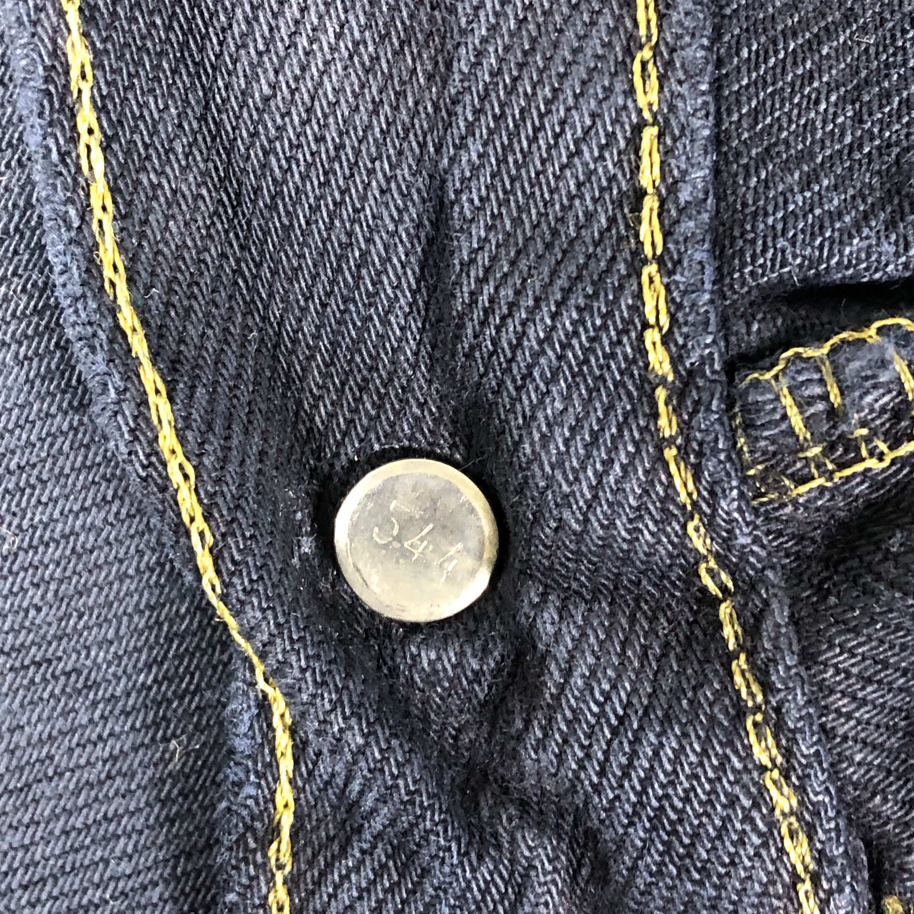 Levi's × Vintage Vintage Levis 501 Jeans Dark Blue Denim Size US 34 / EU 50 - 11 Thumbnail