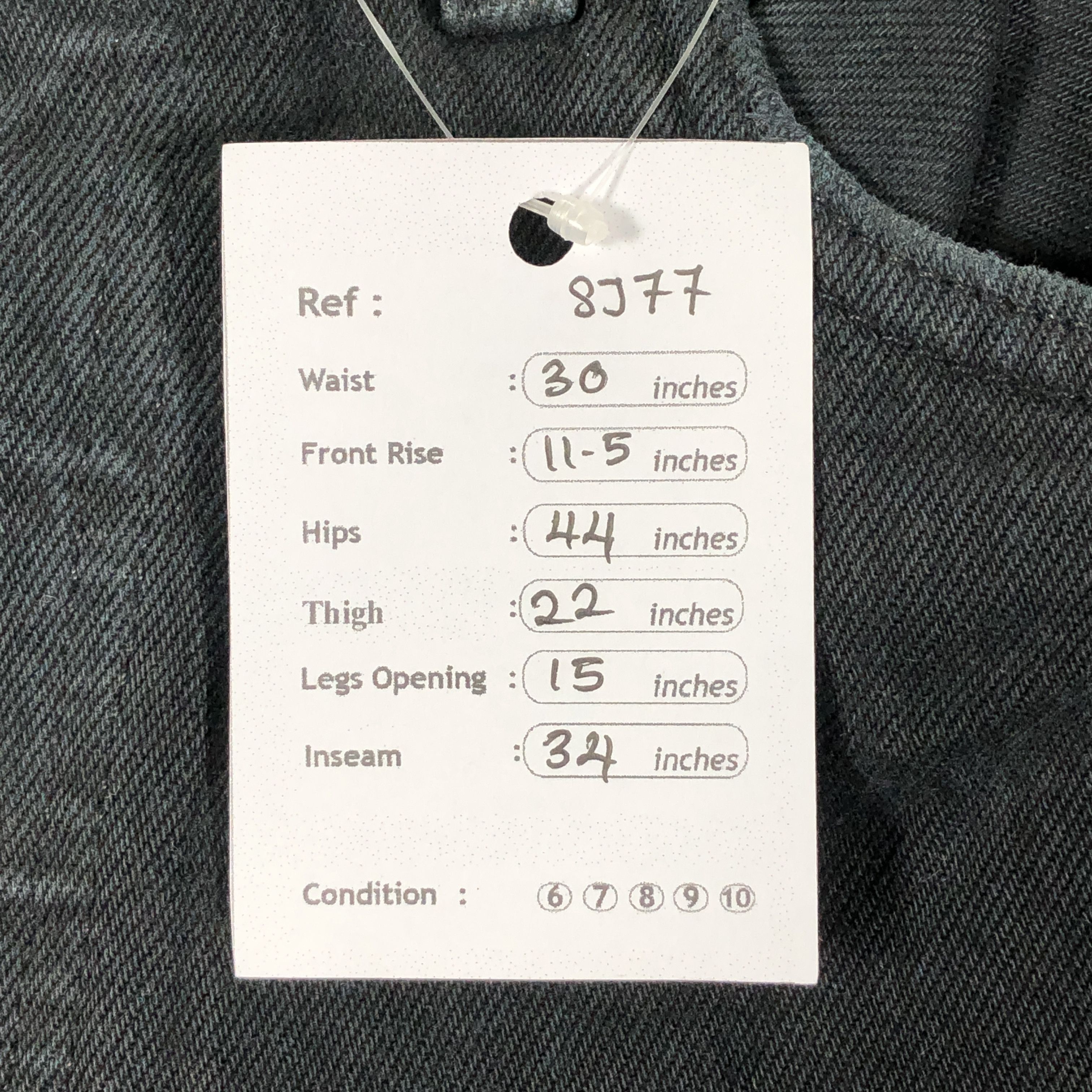 Levi's × Vintage Vintage Levis 501 Jeans Black Denim Size US 30 / EU 46 - 14 Thumbnail